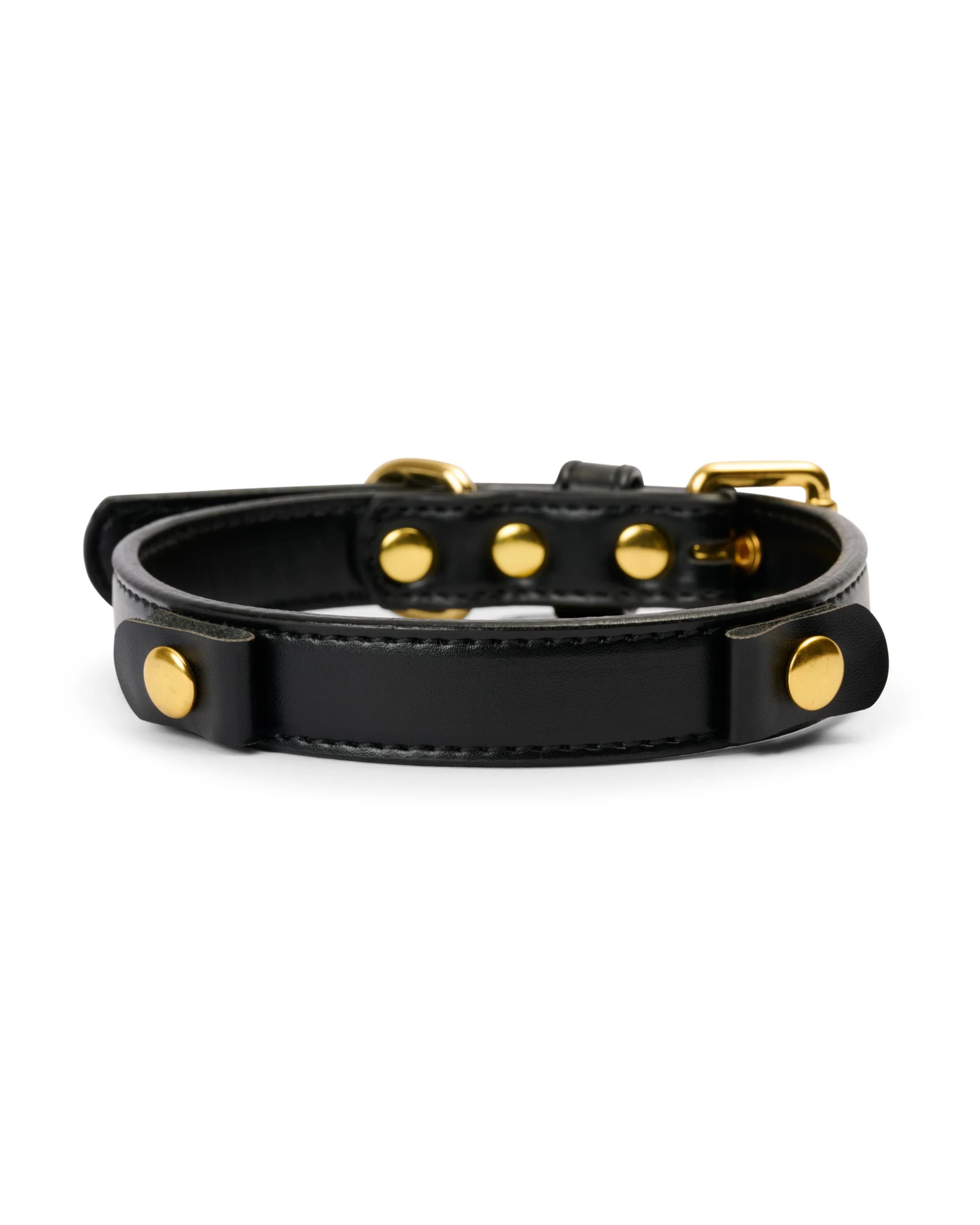 soul dog collar | black | aura animale