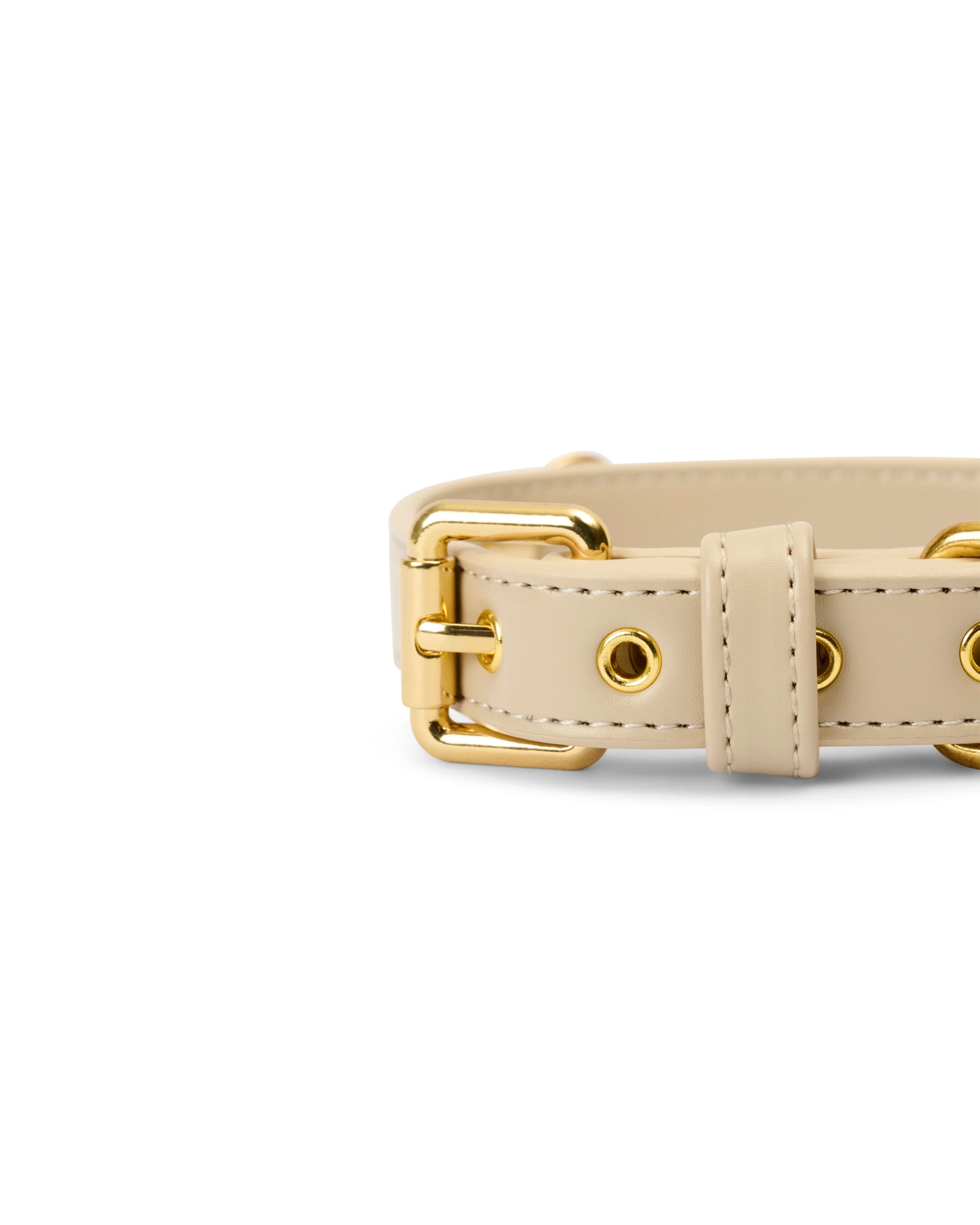 soul dog collar | cream | aura animale