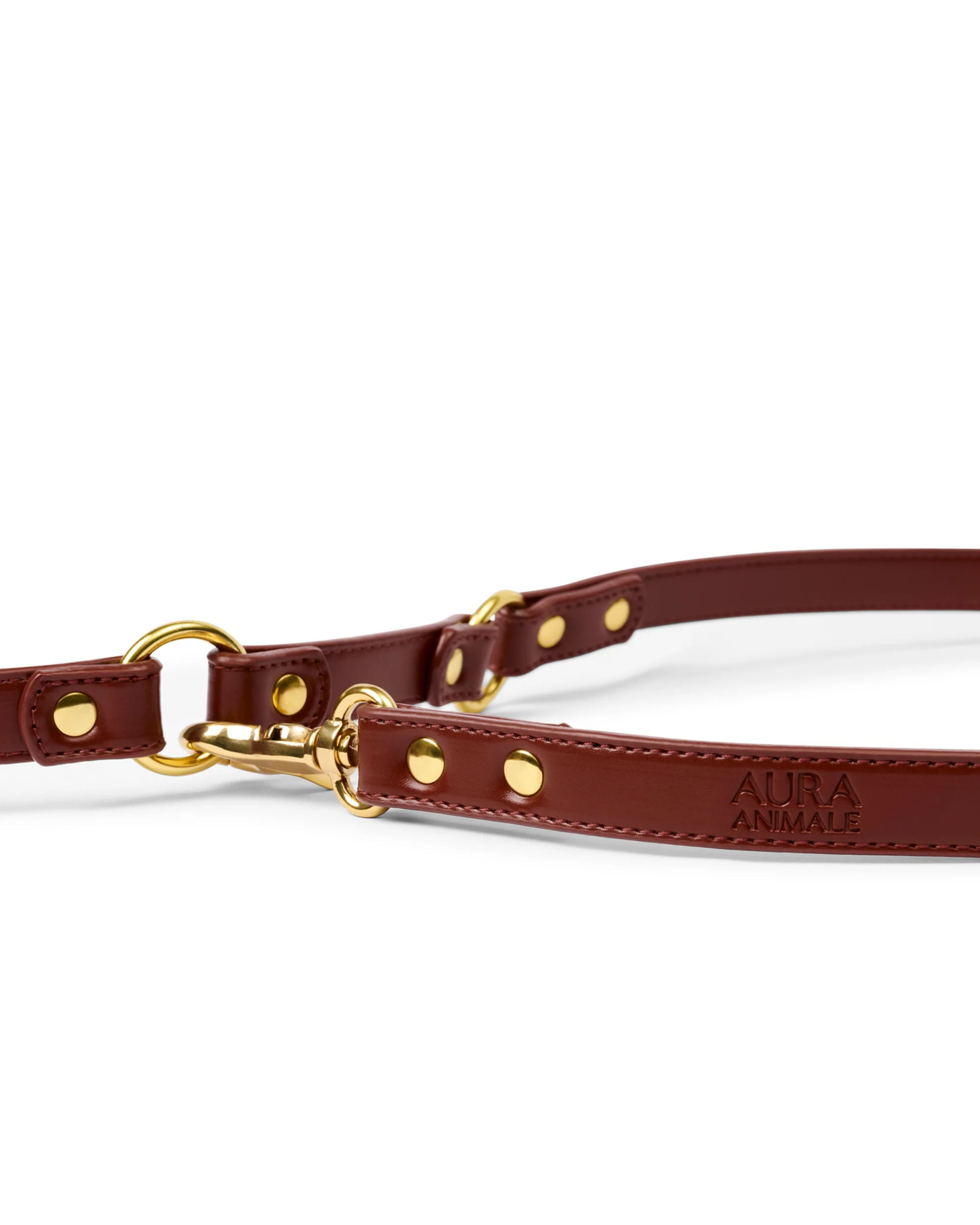 soul dog hands free lead | chestnut | aura animale