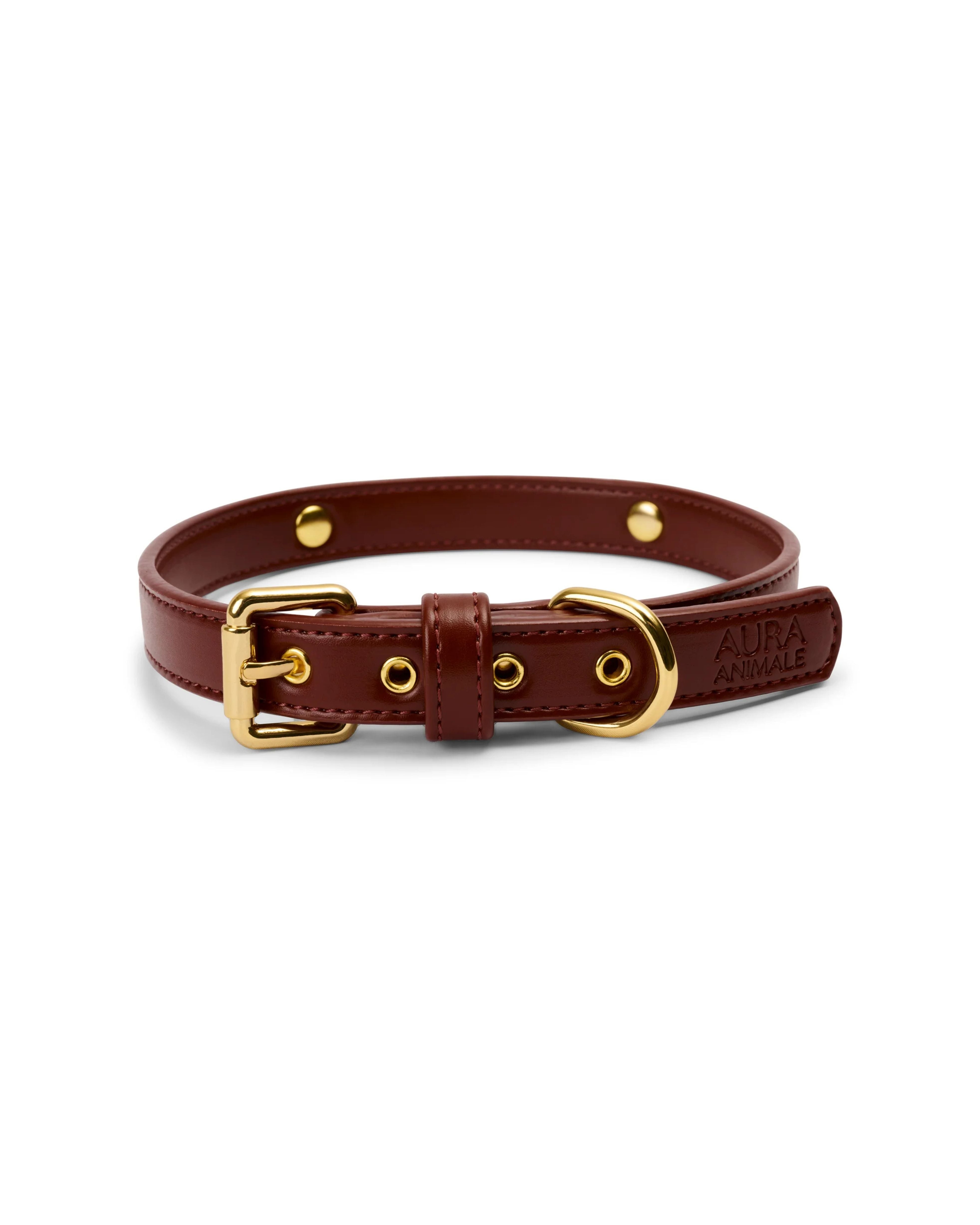 soul dog collar | chestnut | aura animale