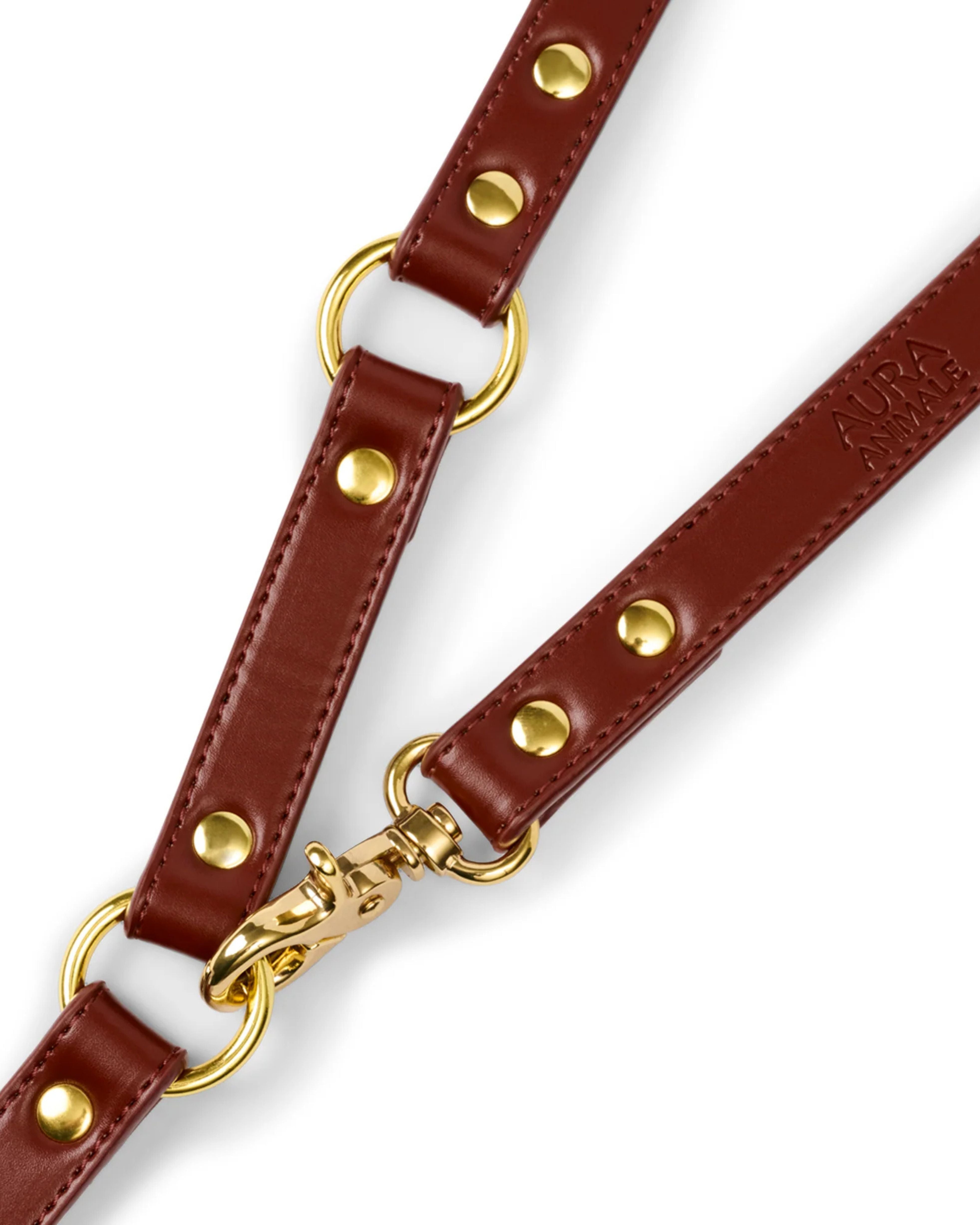soul dog hands free lead | chestnut | aura animale
