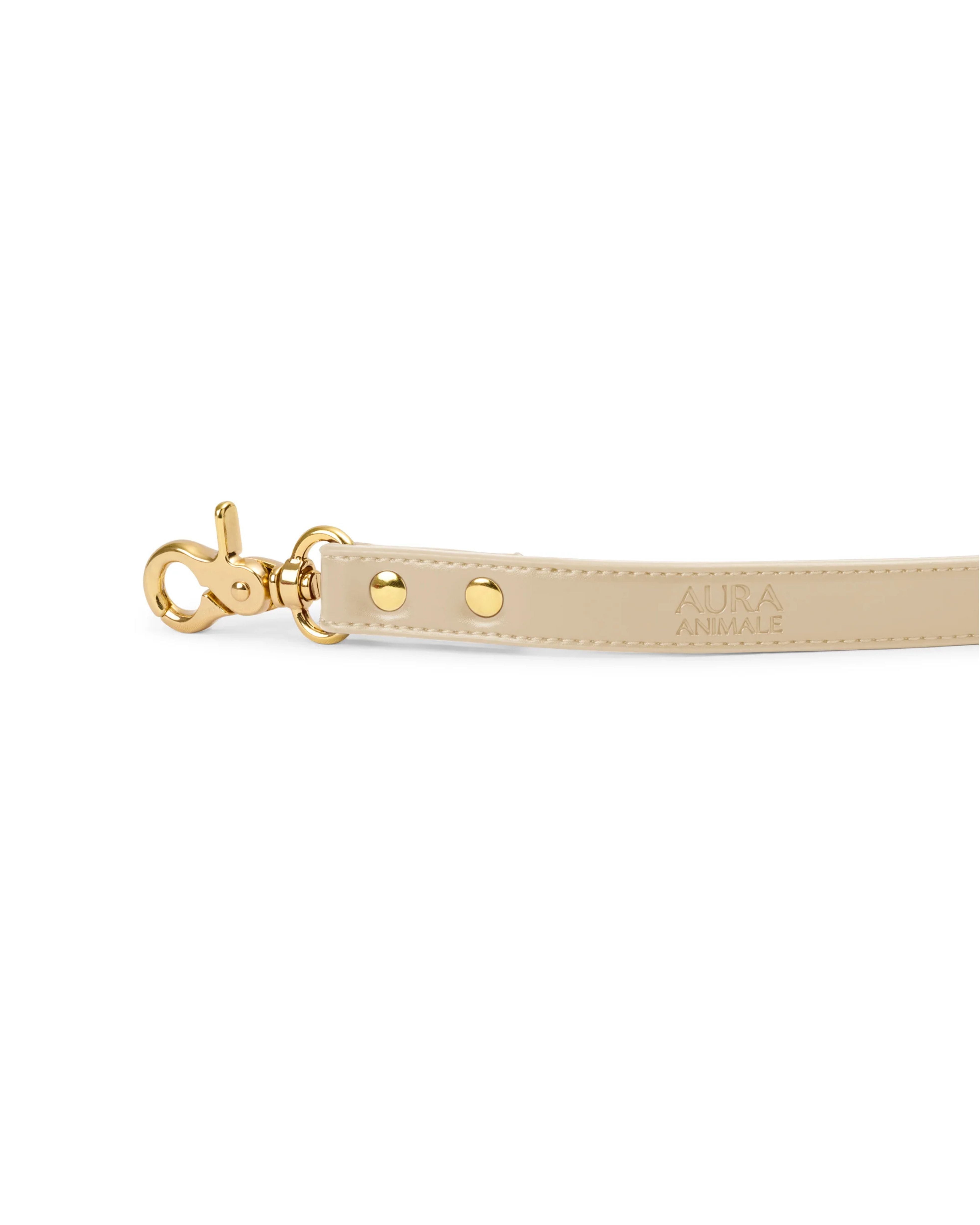 soul dog hands free lead | cream | aura animale
