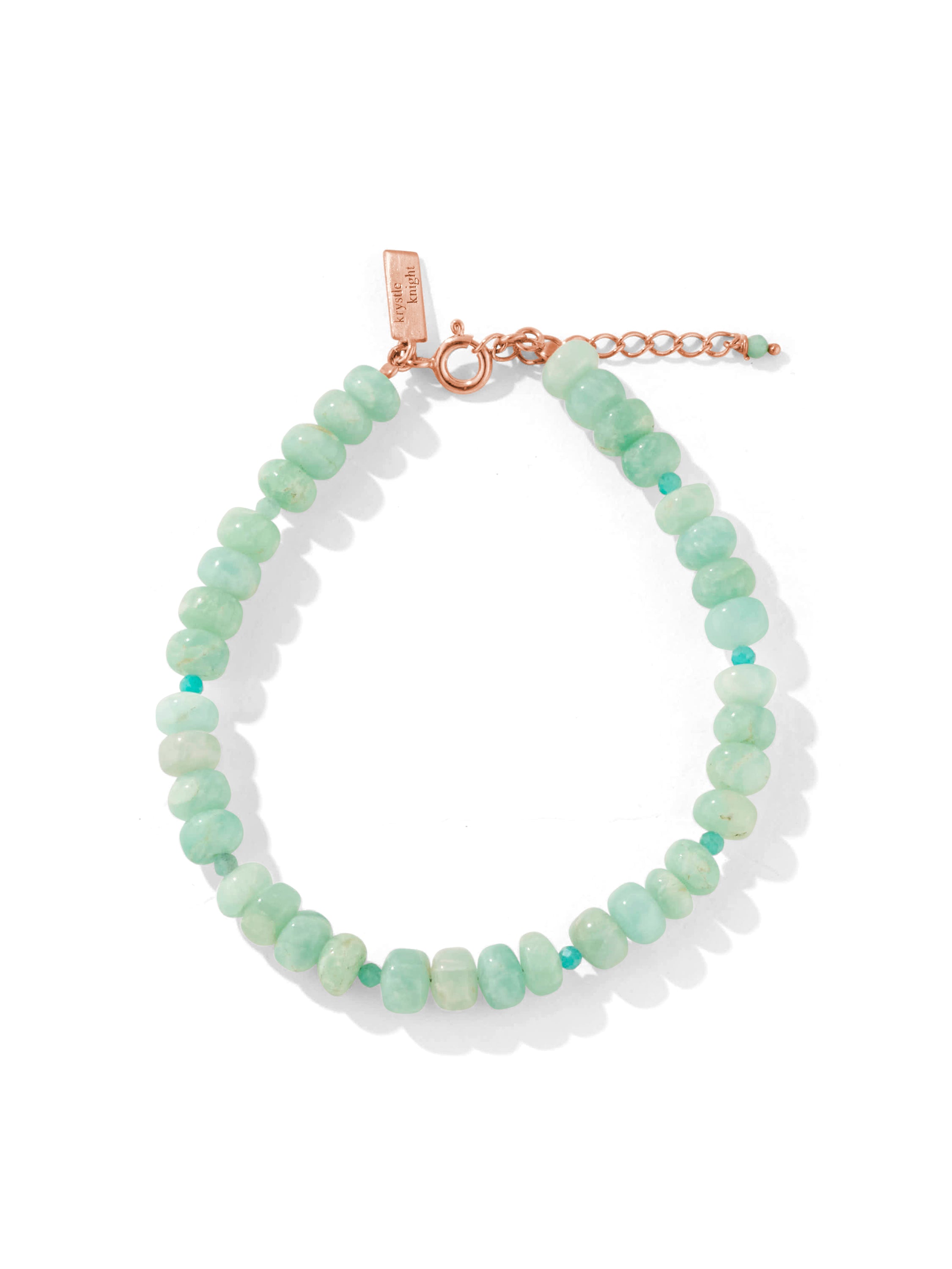 good vibrations bracelet | amazonite