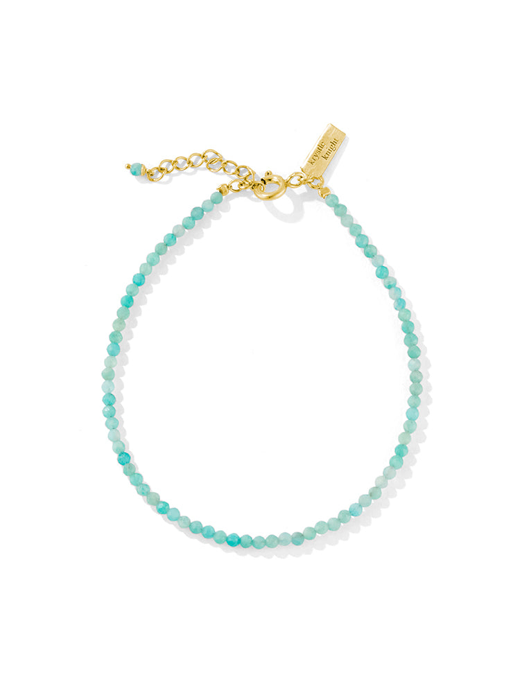 spoken truth bracelet | amazonite