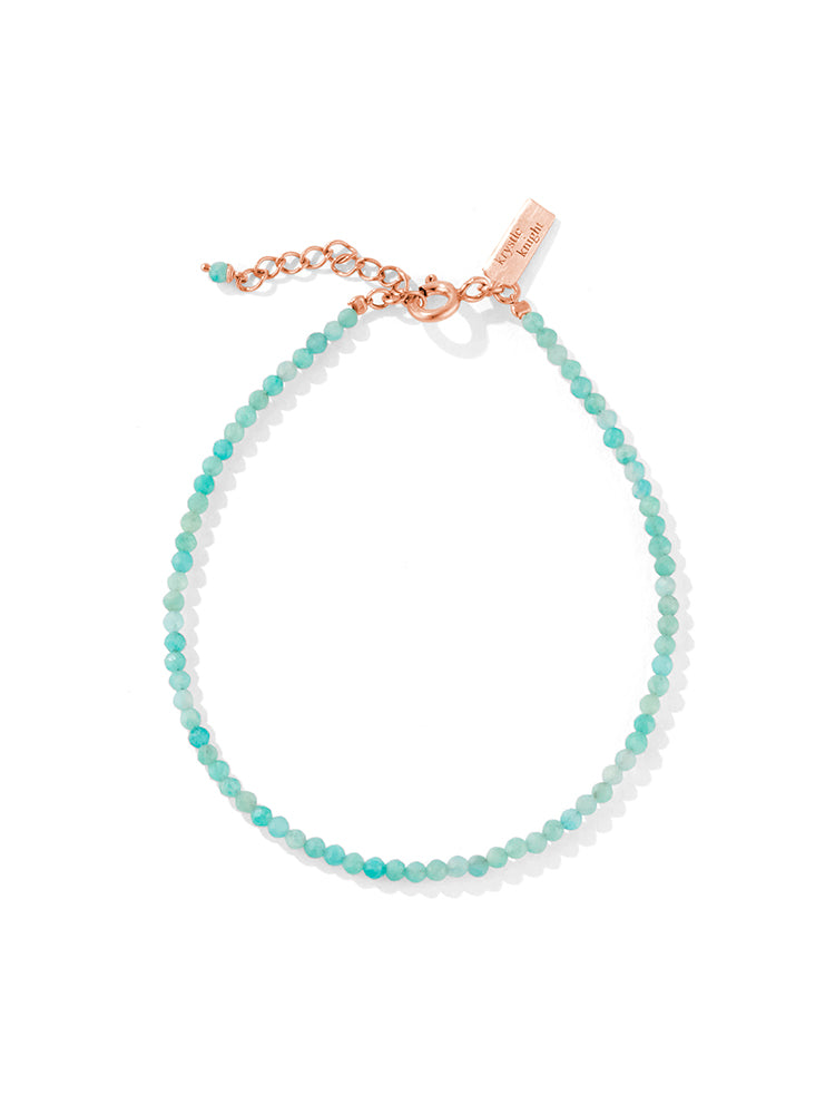 spoken truth bracelet | amazonite