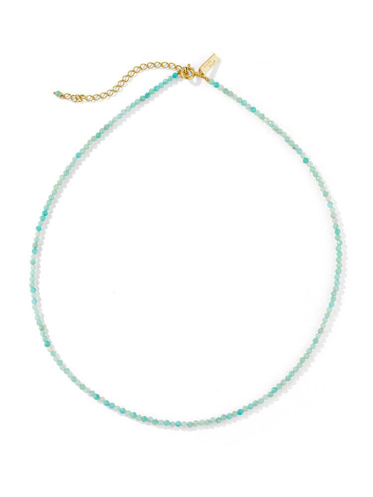 spoken truth necklace | amazonite