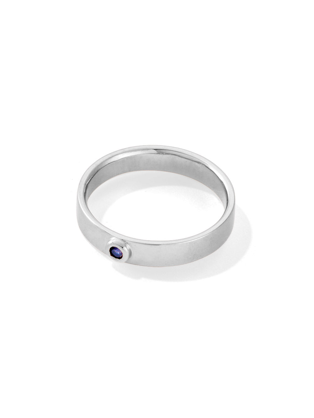 loyal + wise ring | blue sapphire