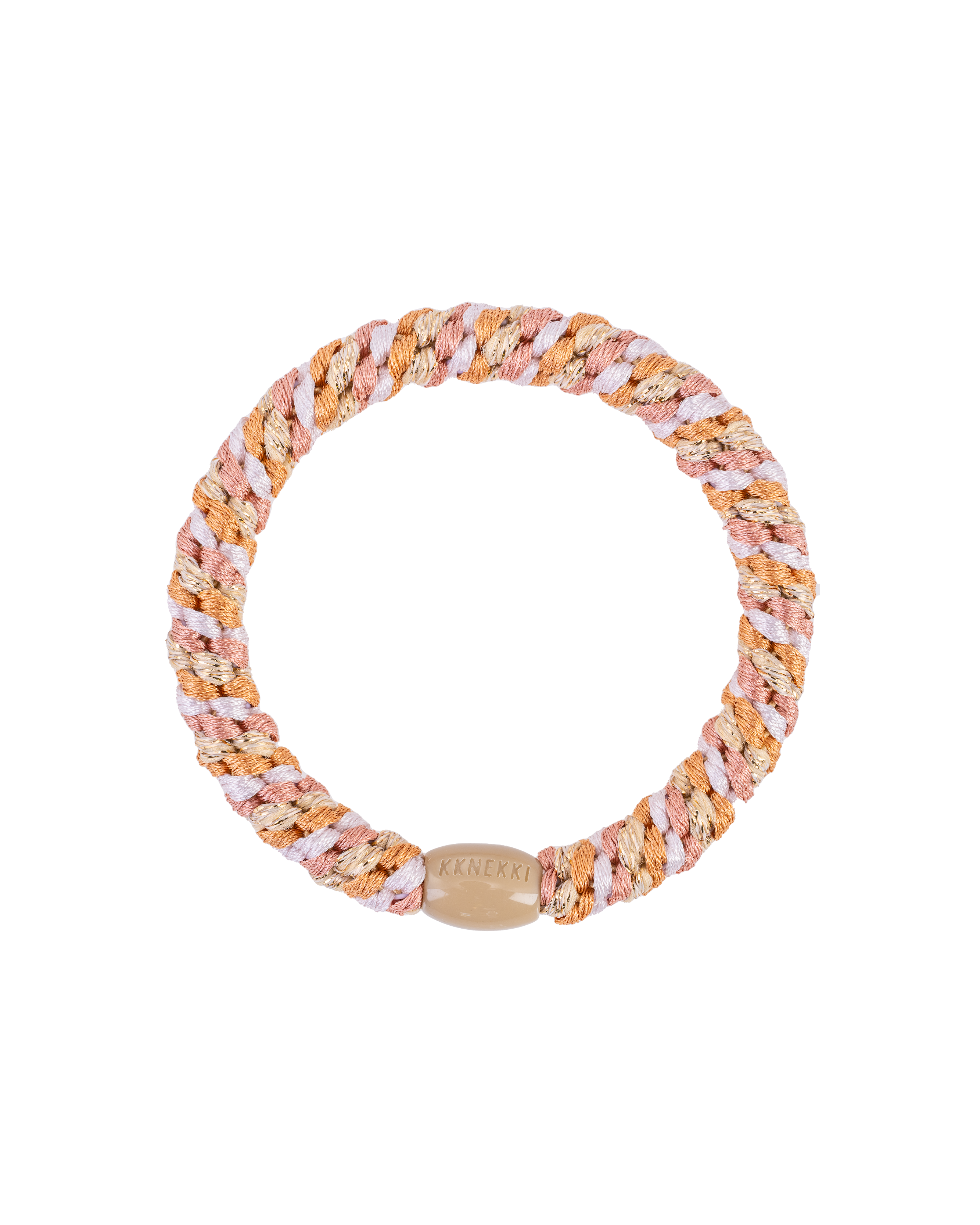 KKNEKKI Hair Elastics Mix Pink Nude Glitter