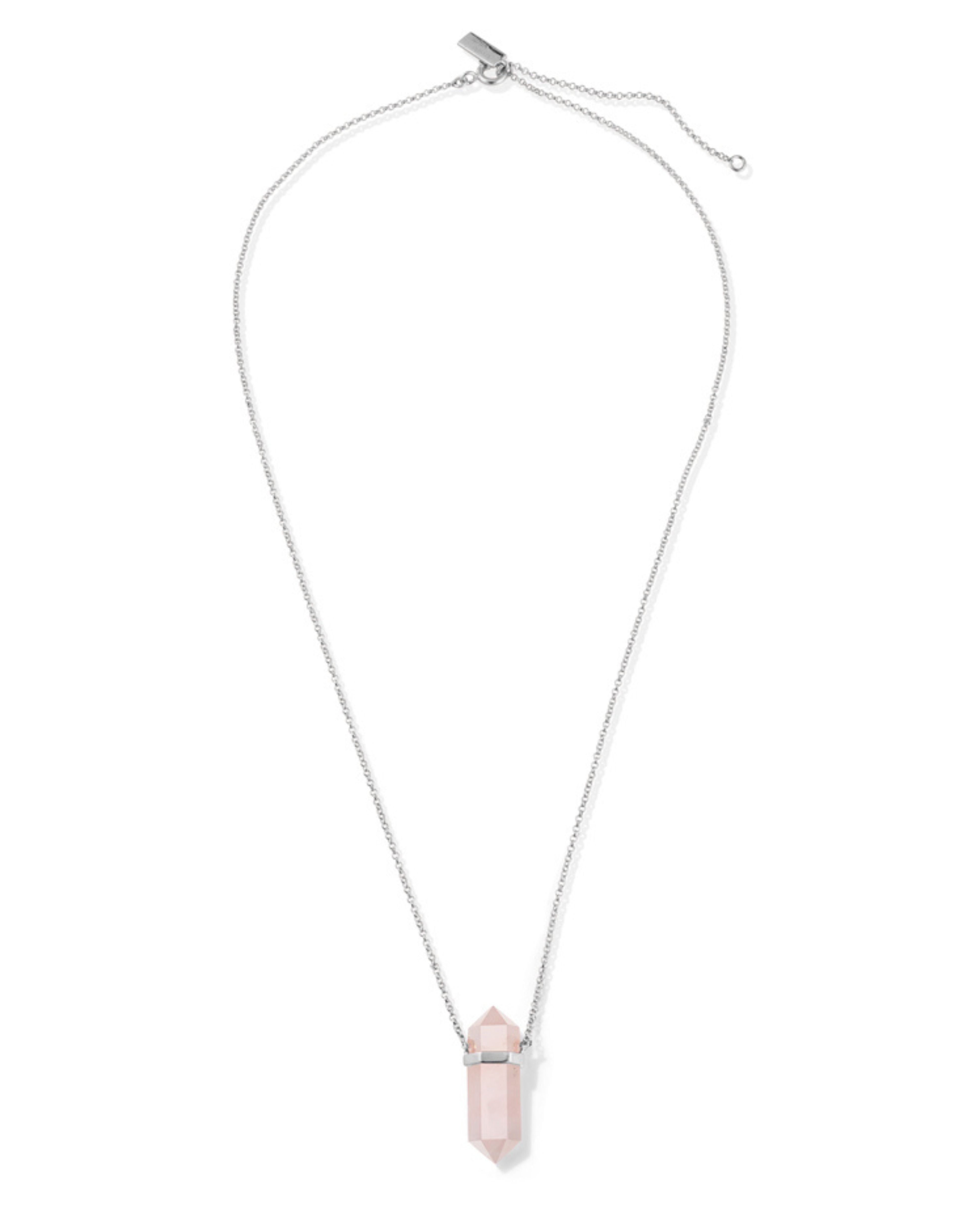 Mystic Water Rose Quartz Silver