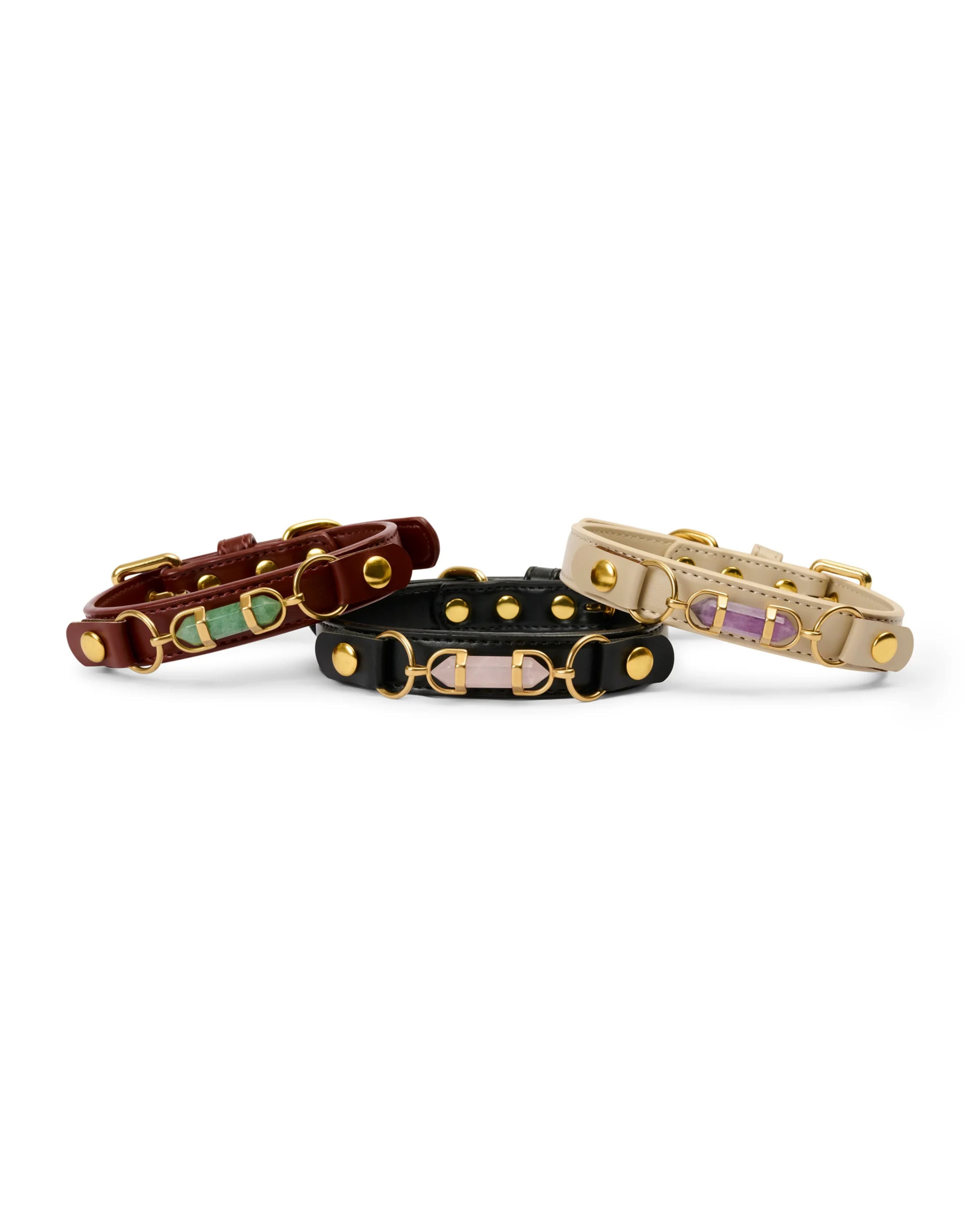 soul dog collar | cream | aura animale
