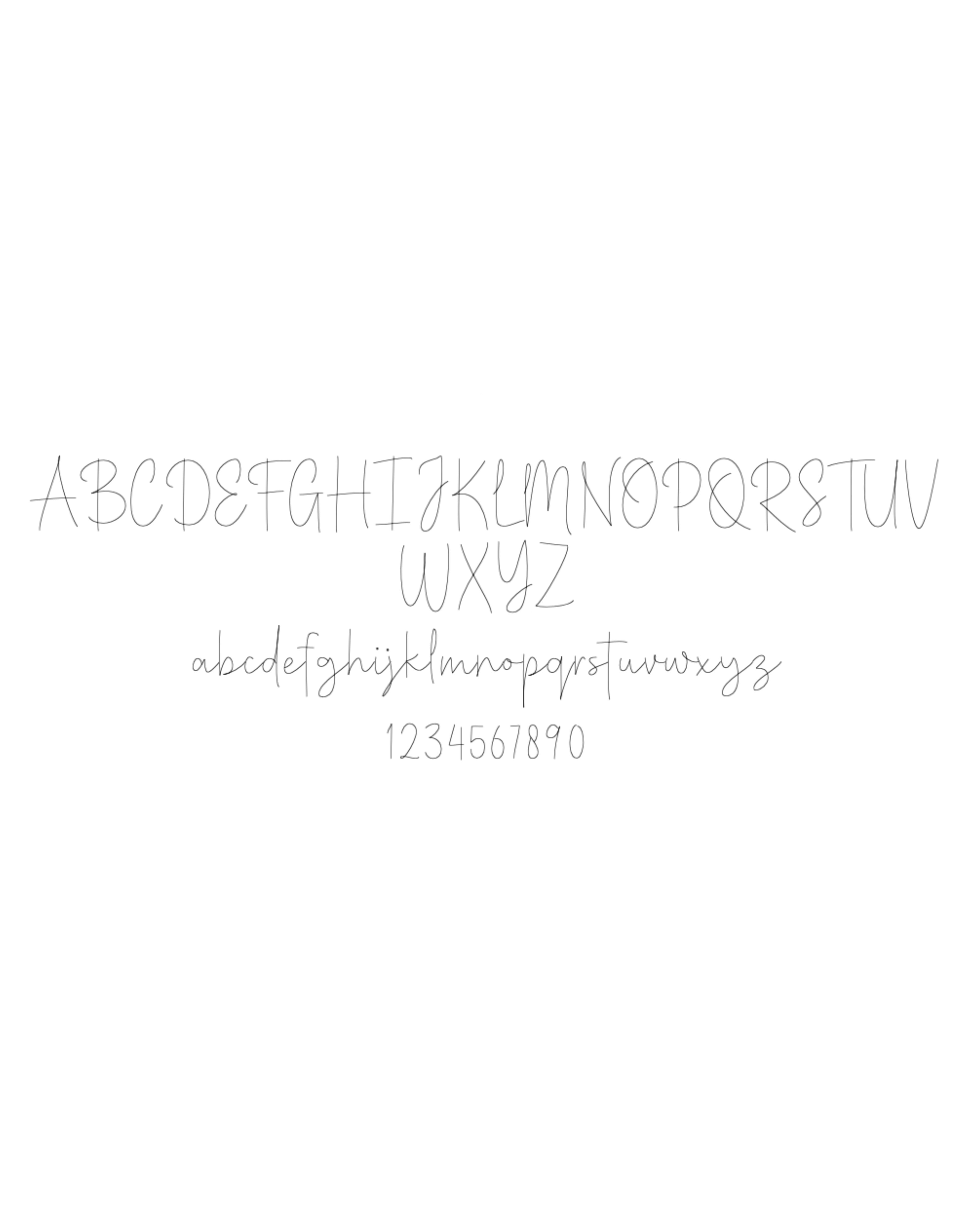 Krystle Knight Jewellery Engraving Font Options