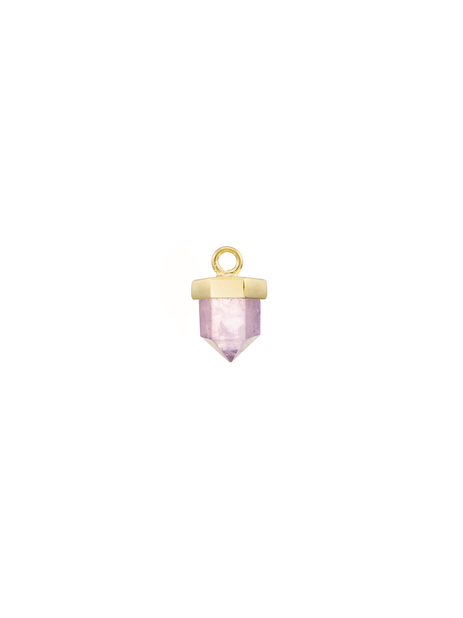 fire flies #1 earring charm | amethyst