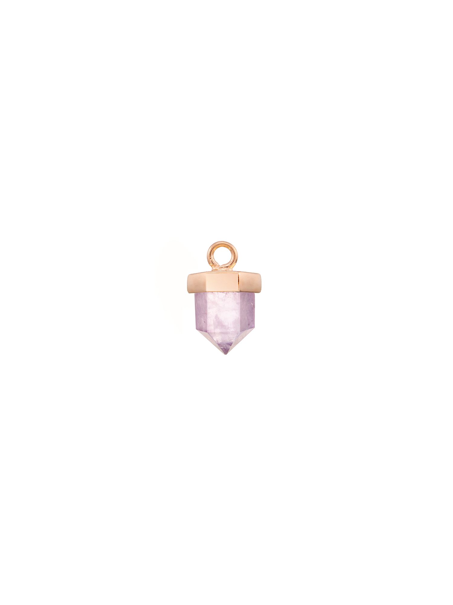 fire flies #1 earring charm | amethyst