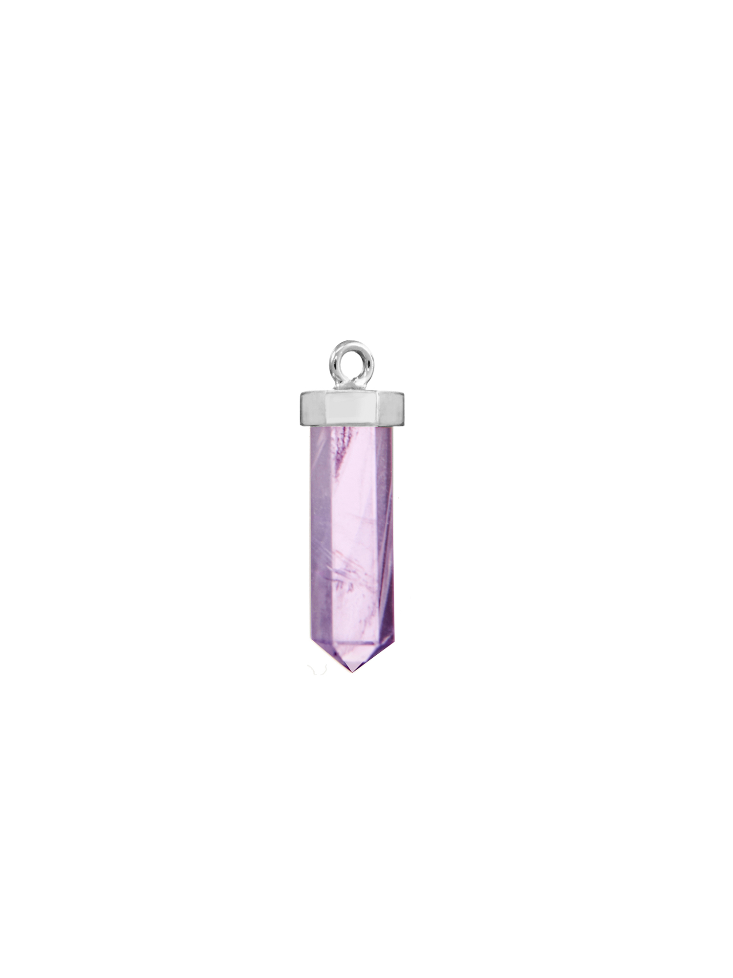 fire flies #2 earring charm | amethyst