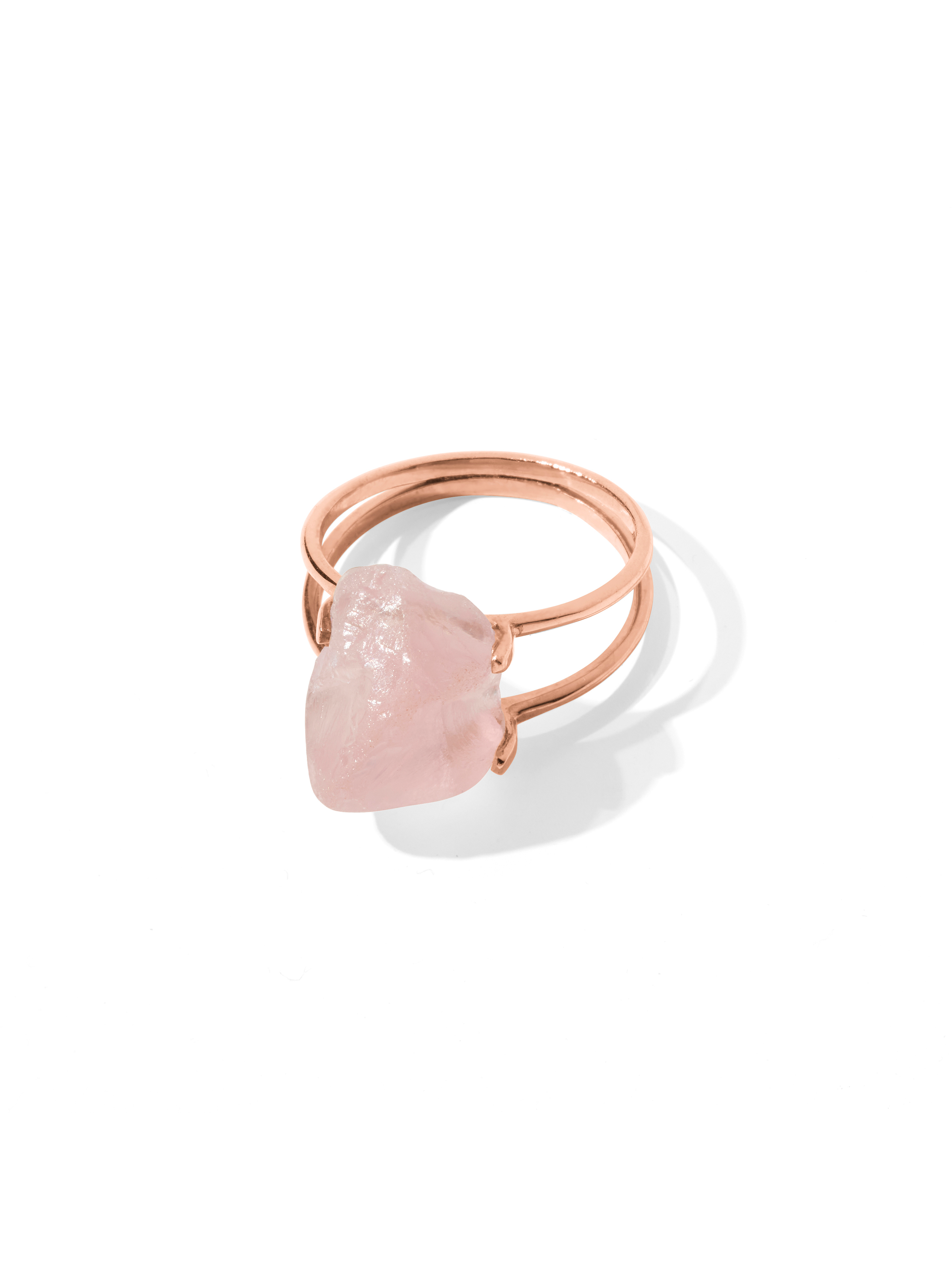 azalea ring | rose quartz