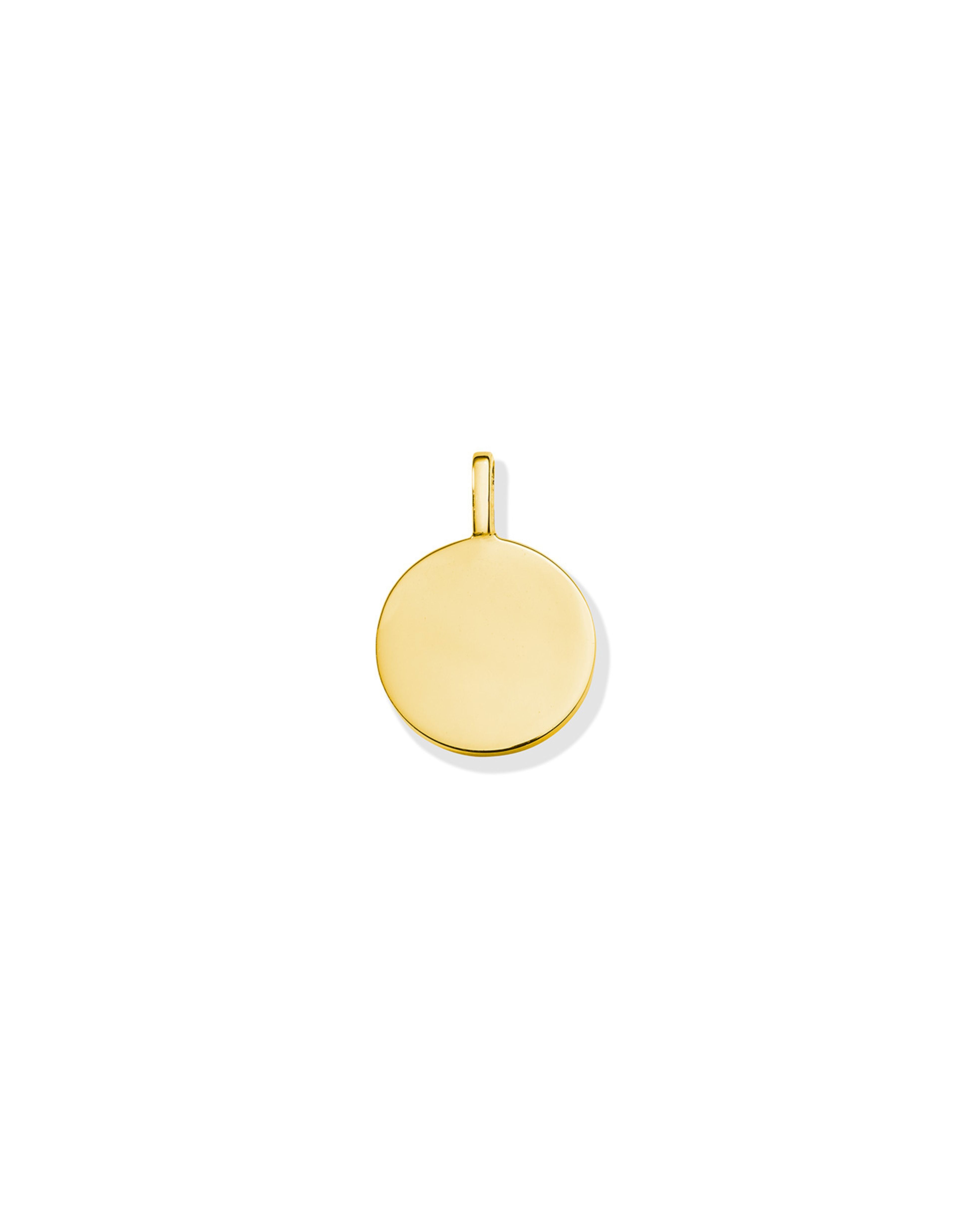 large round plaque | engravable