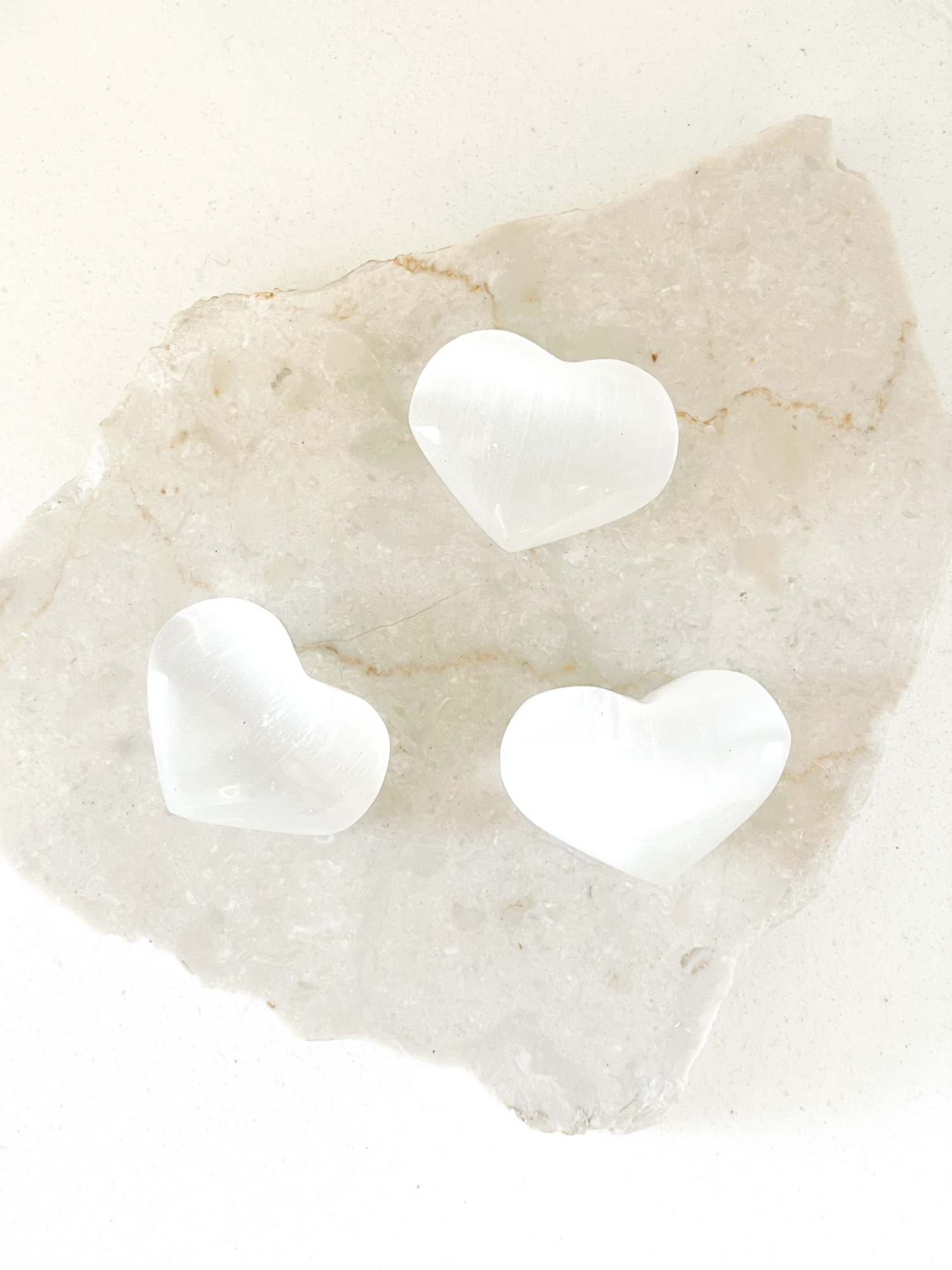 selenite heart