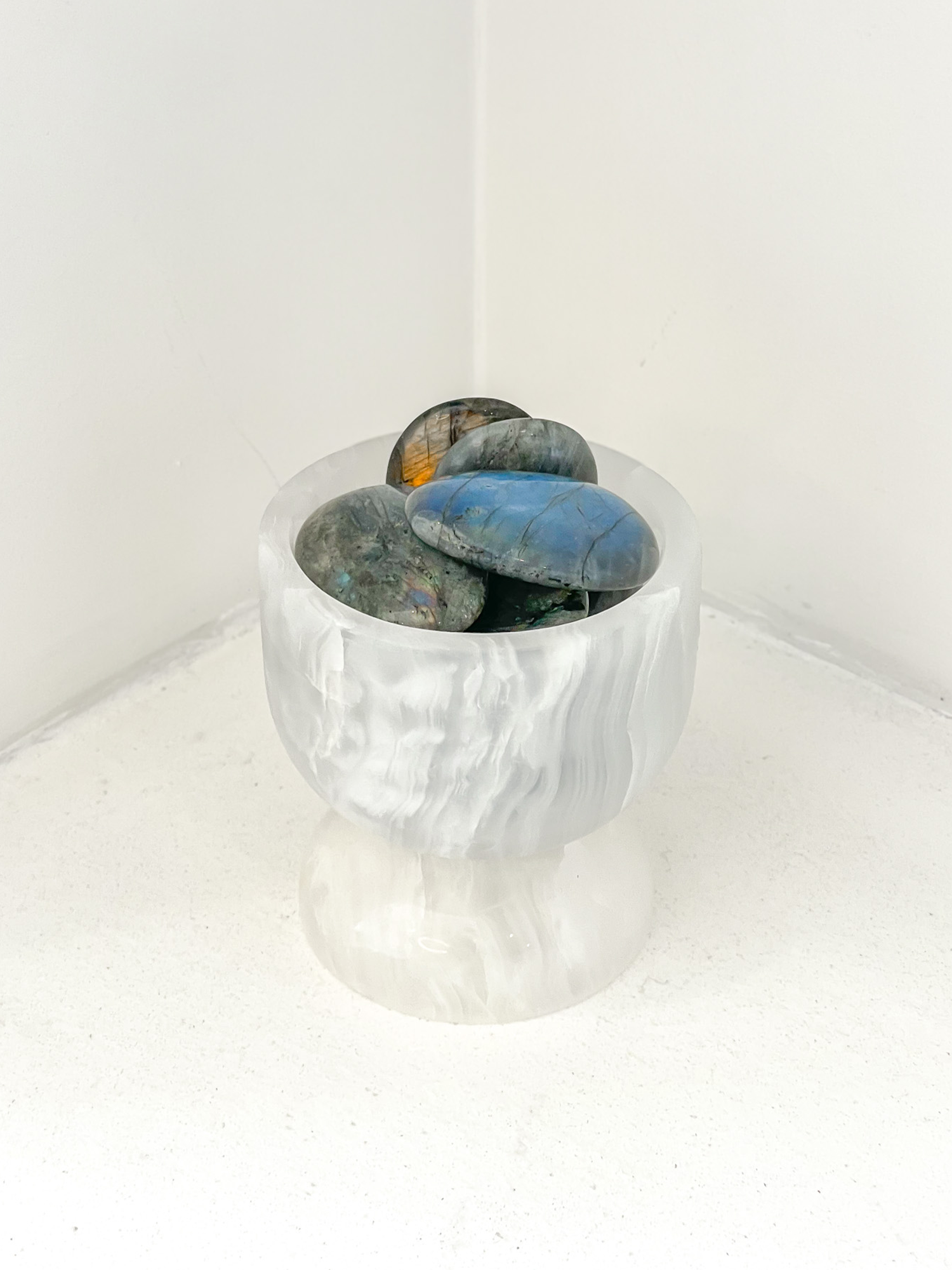 Worry Stone in Labradorite