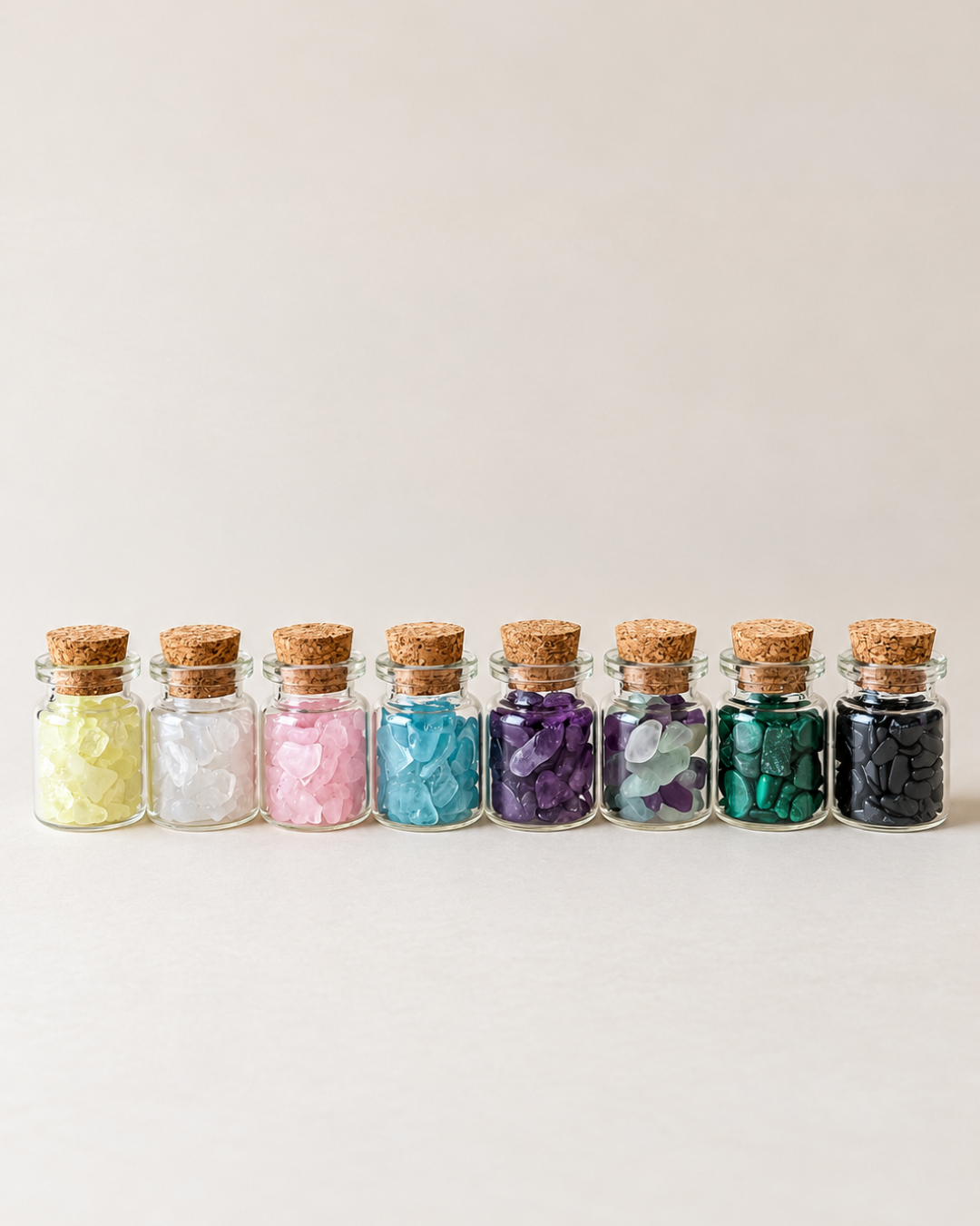 little jar of magic | mixed crystals