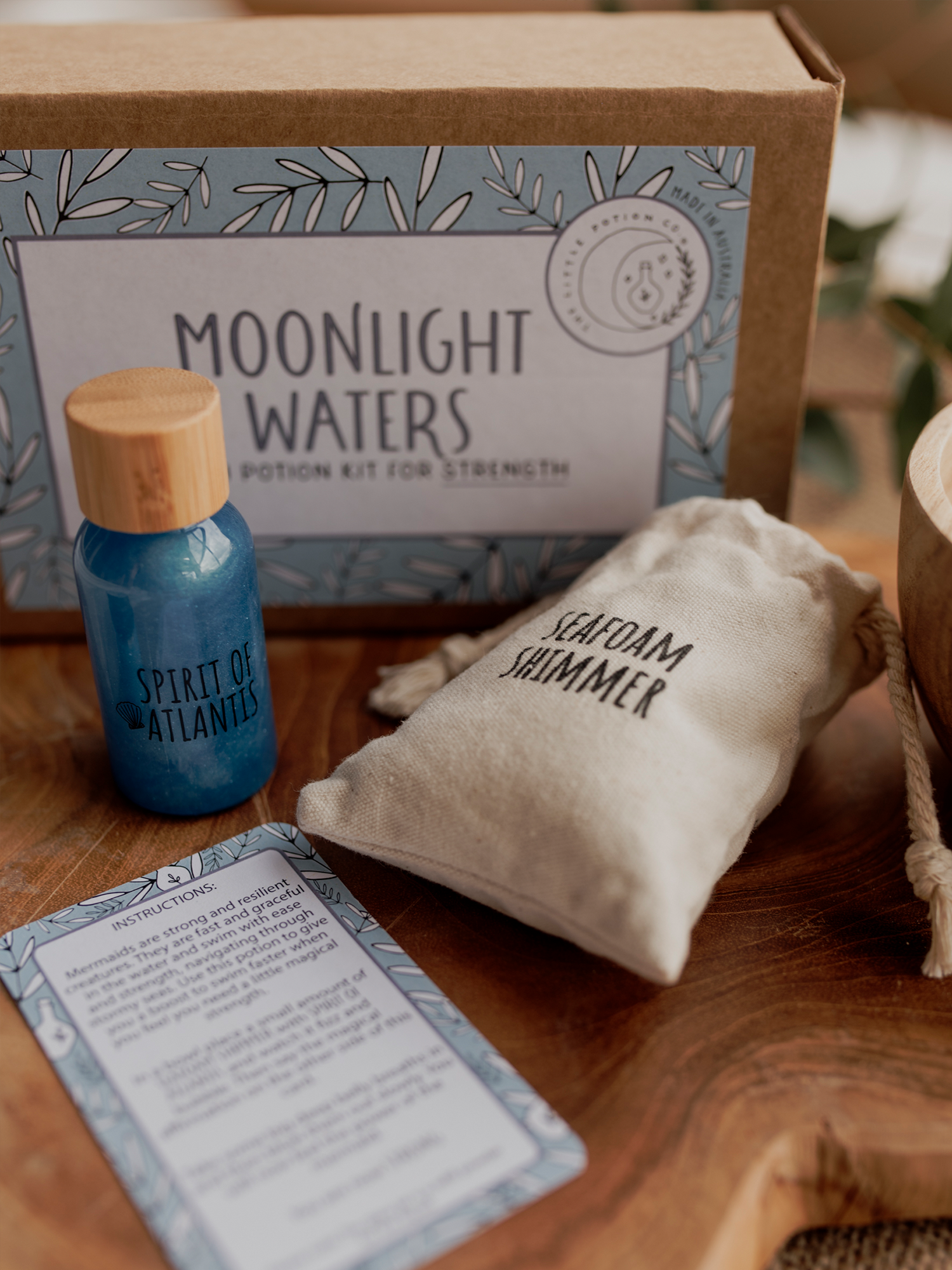 moonlight waters mini kit | the little potion co