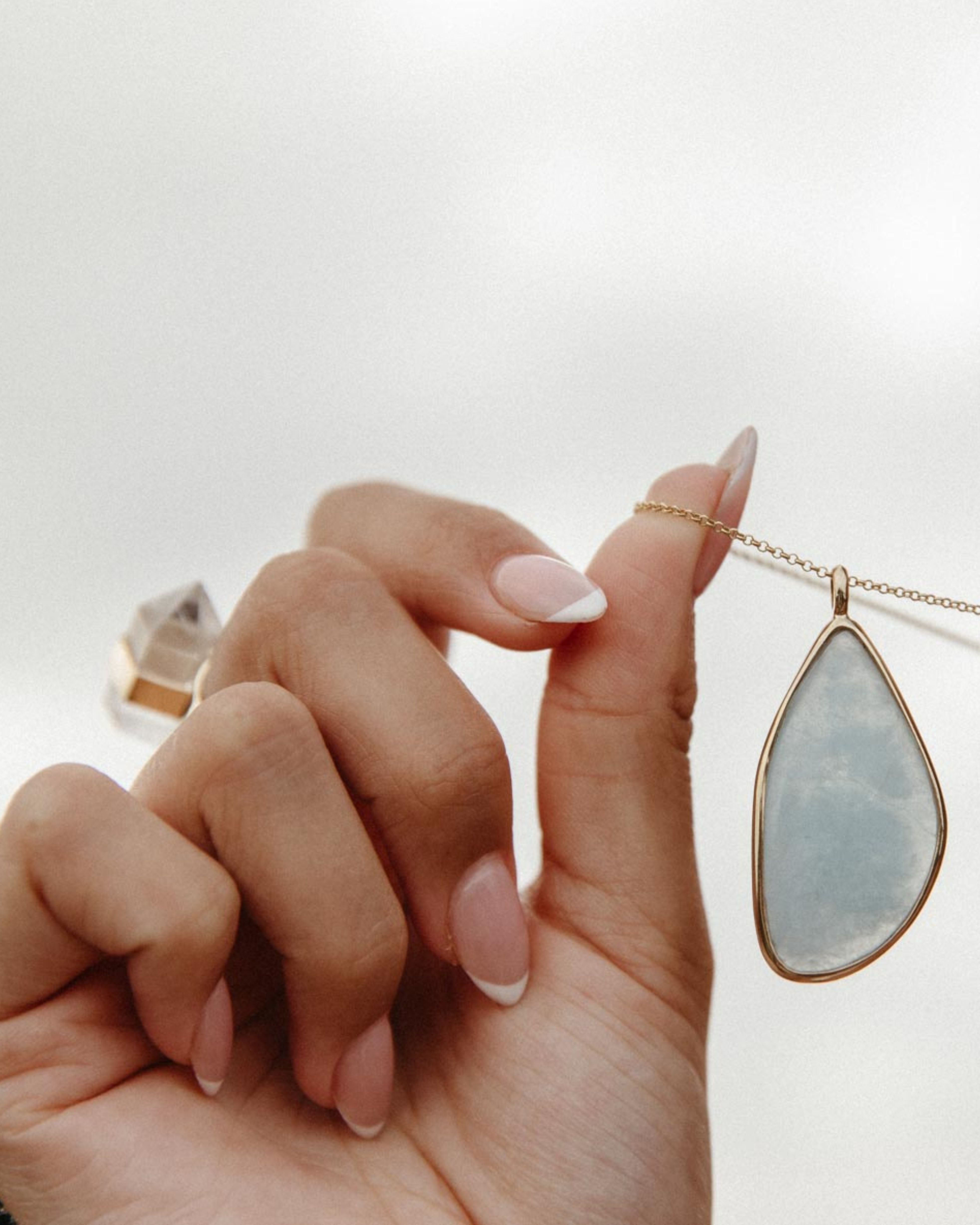 Aqua Marine #1 | 18k Gold Vermeil | One Of a Kind Magic Drop 3
