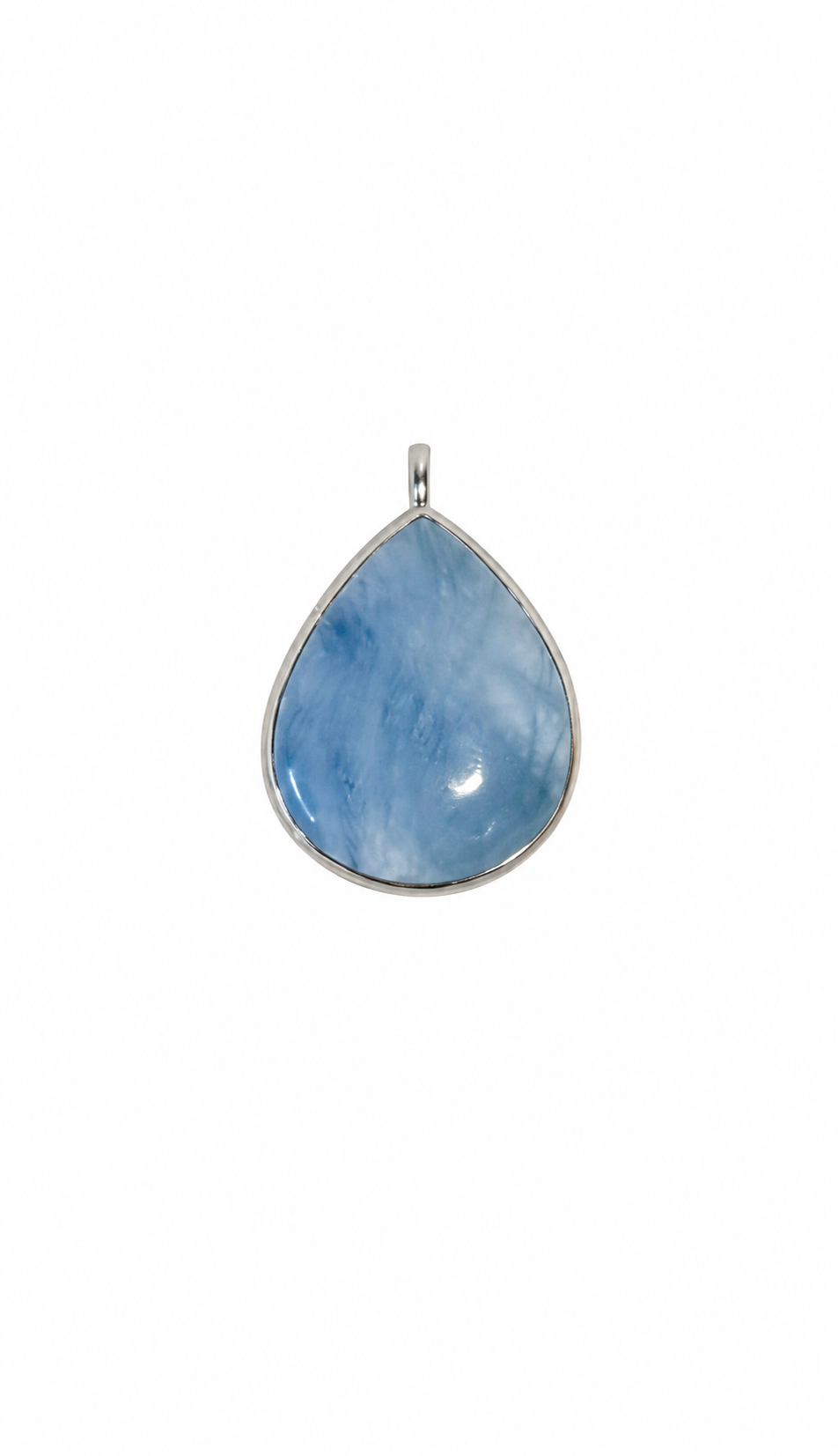 one of a kind charm | aqua marine | 925 sterling silver