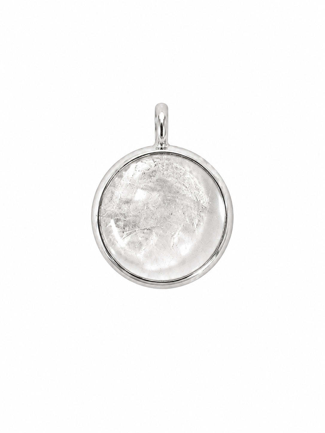 one of a kind charms | clear quartz #2 | 925 sterling silver