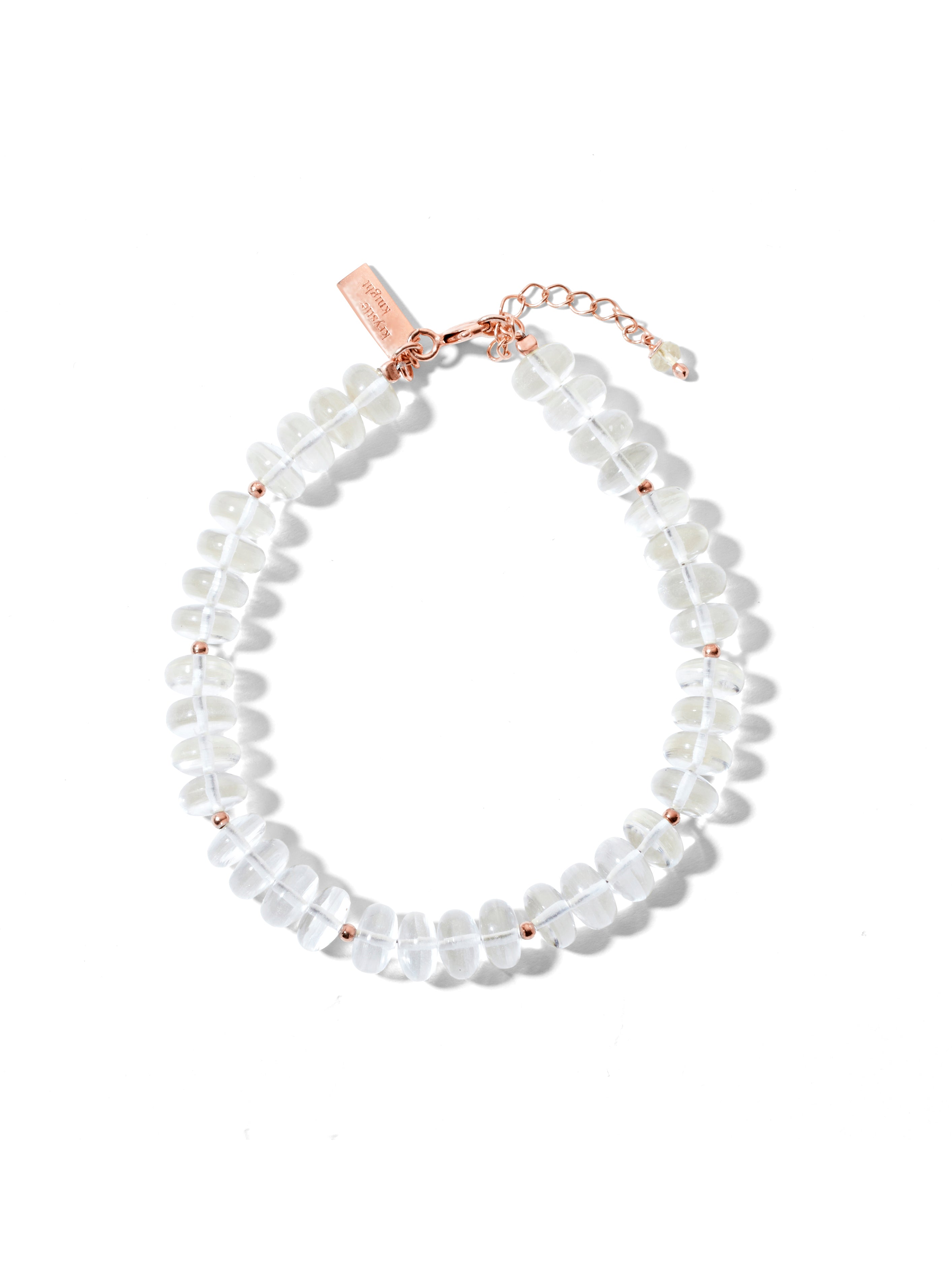 evoke bracelet | clear quartz