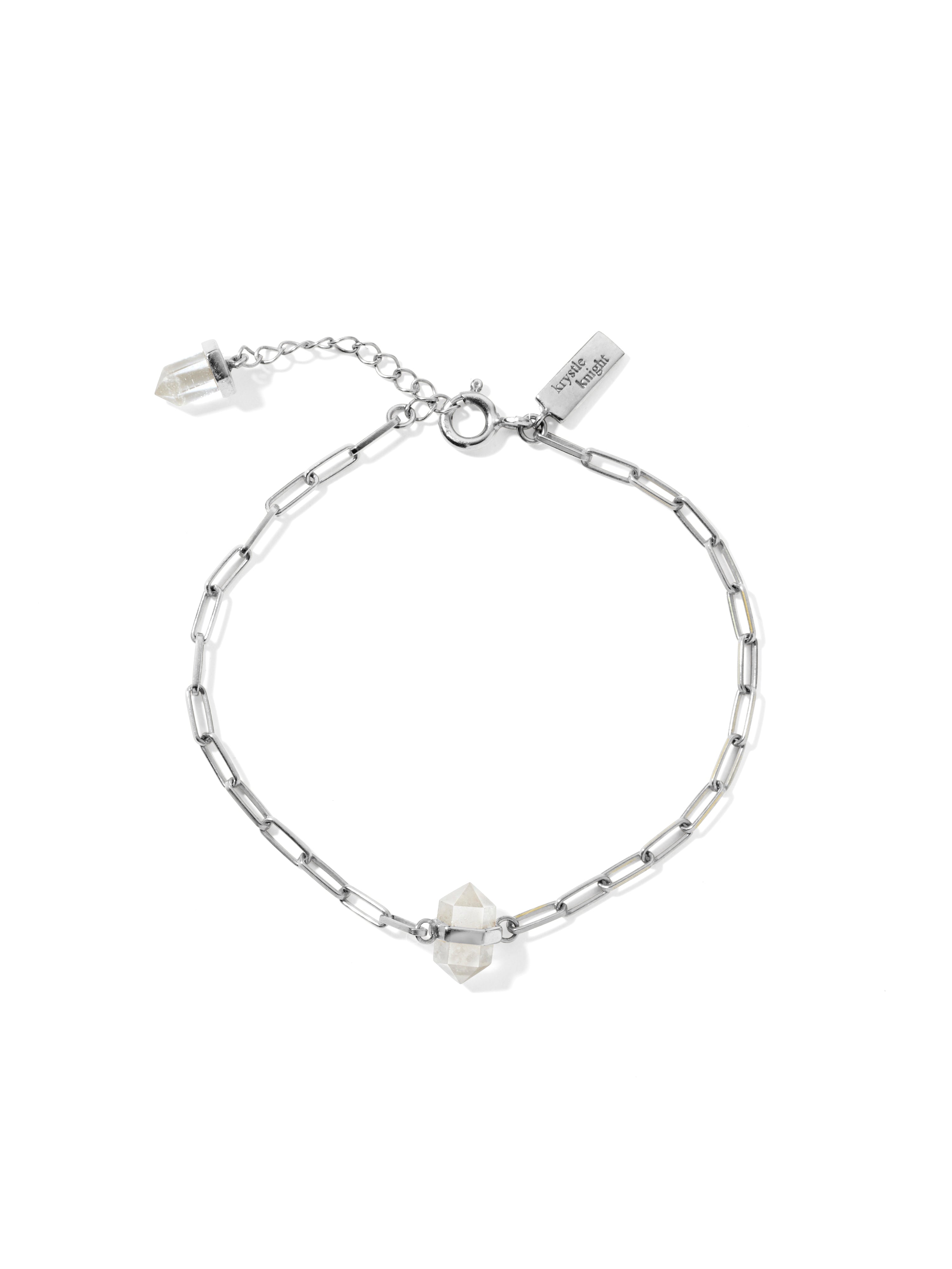 vitality bracelet | clear quartz