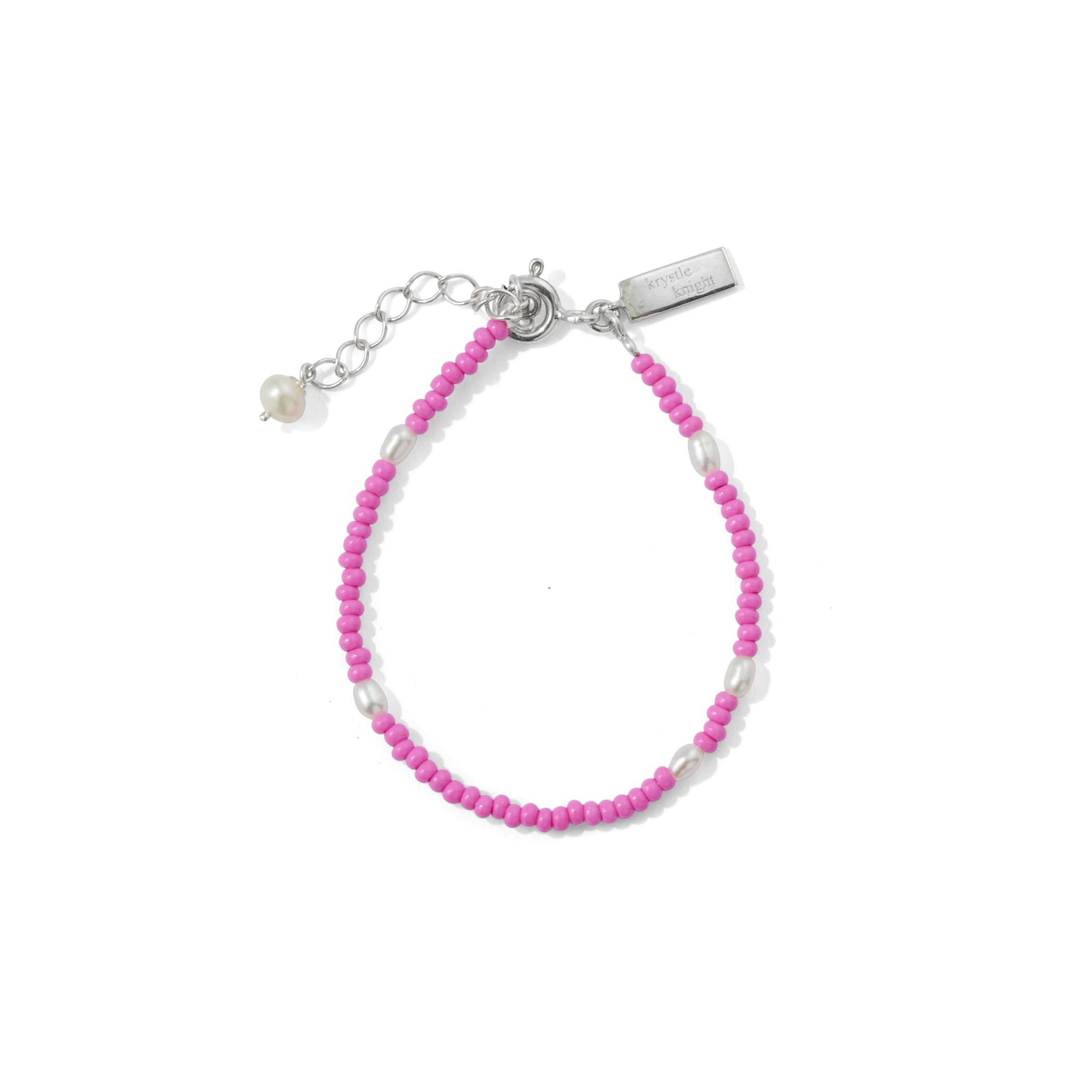 little kkj | pearl promesa bracelet