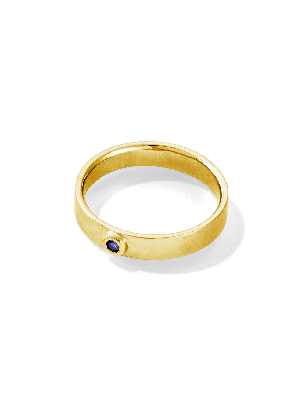 loyal + wise ring | blue sapphire