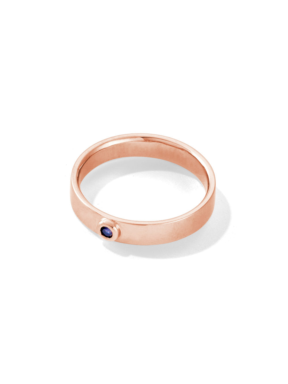 loyal + wise ring | blue sapphire