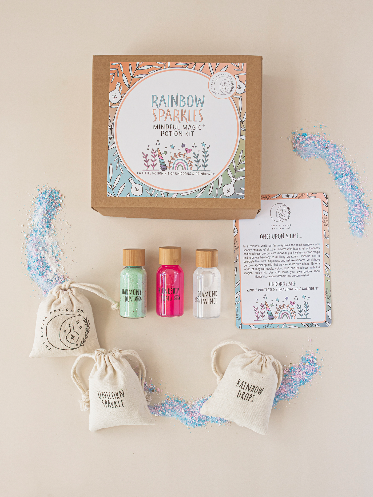 rainbow sparkles mindful potion kit | the little potion co