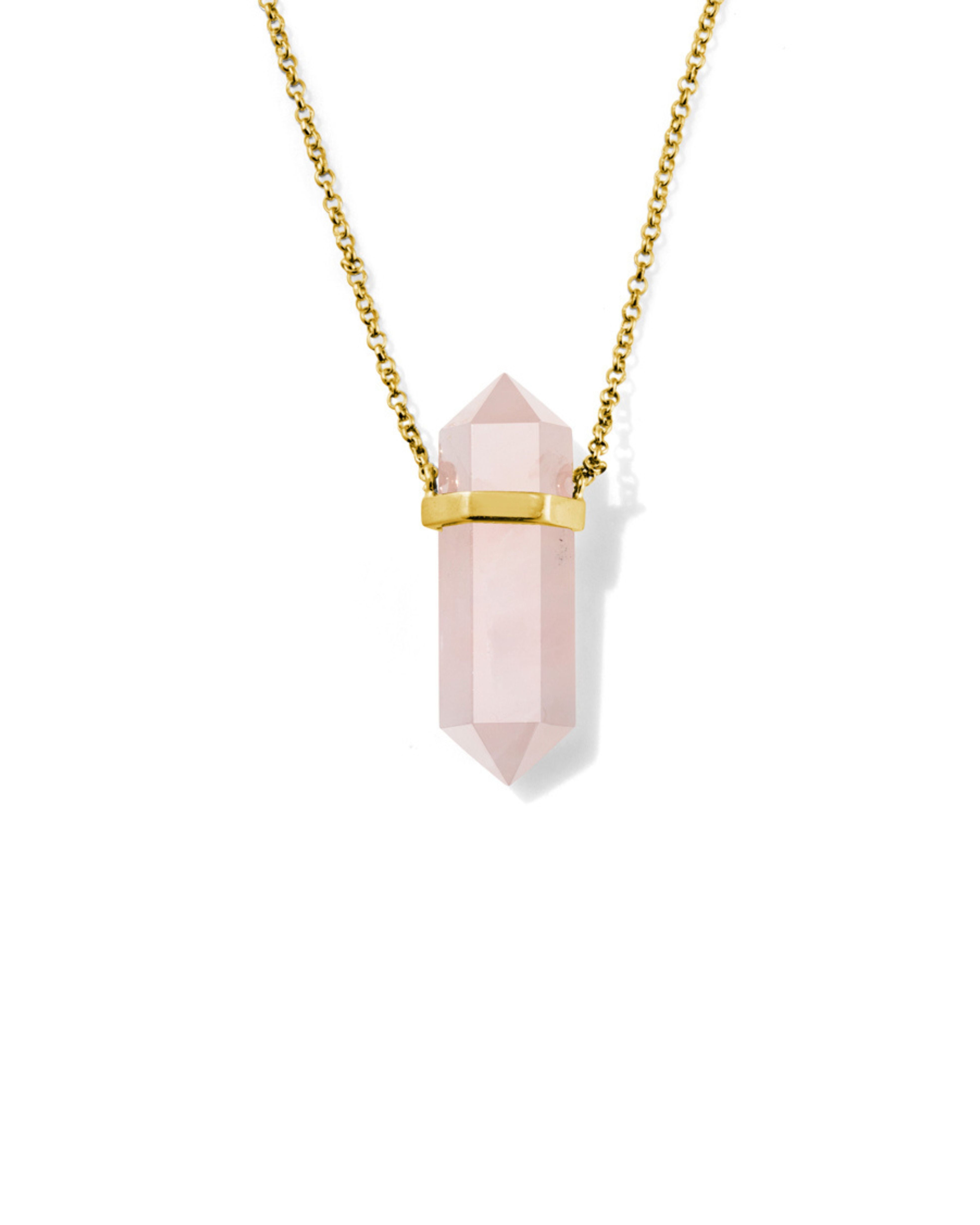 Mystic Water Rose Quartz Gold Close