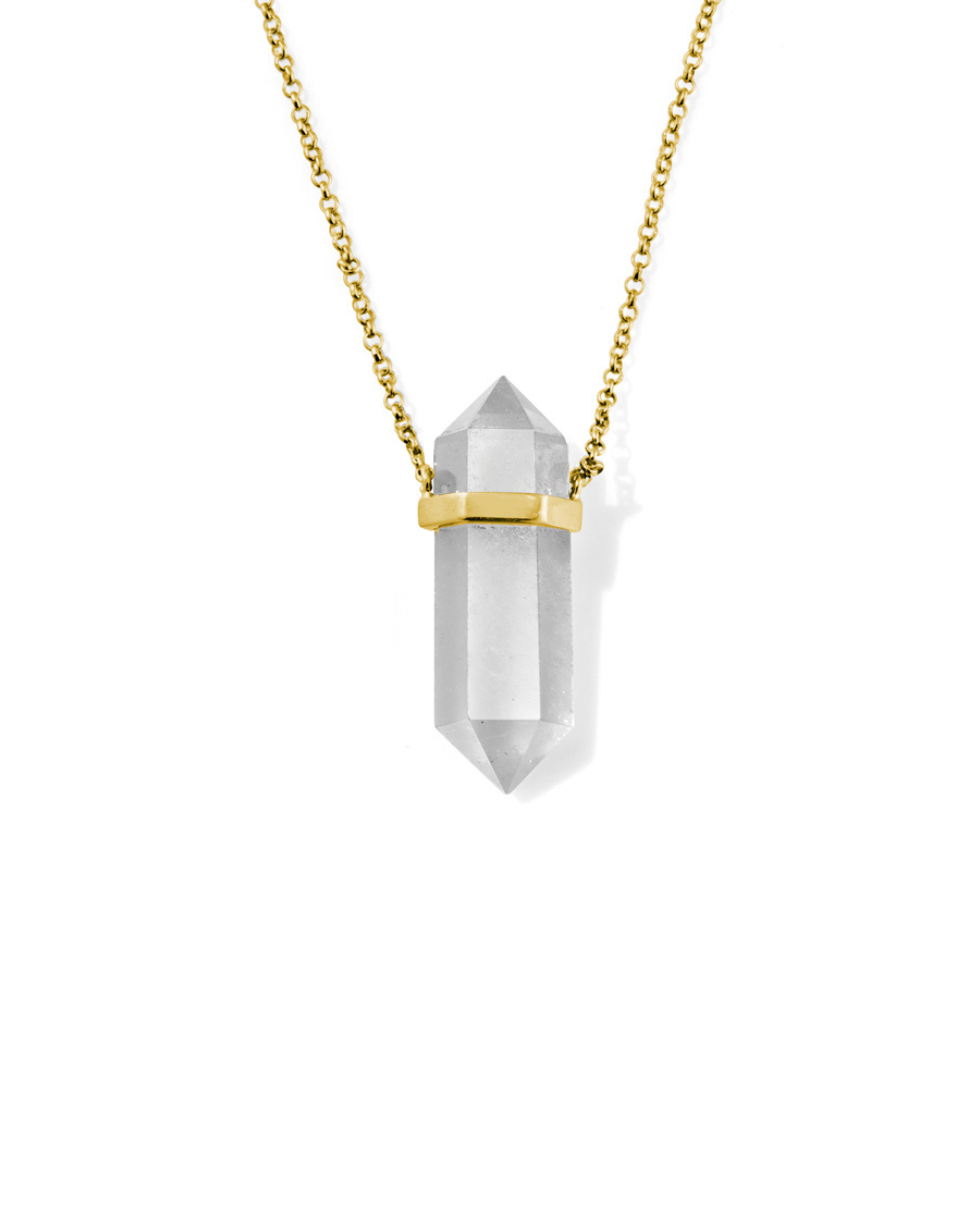 Mystic Waters Clear Quartz Gold Close 