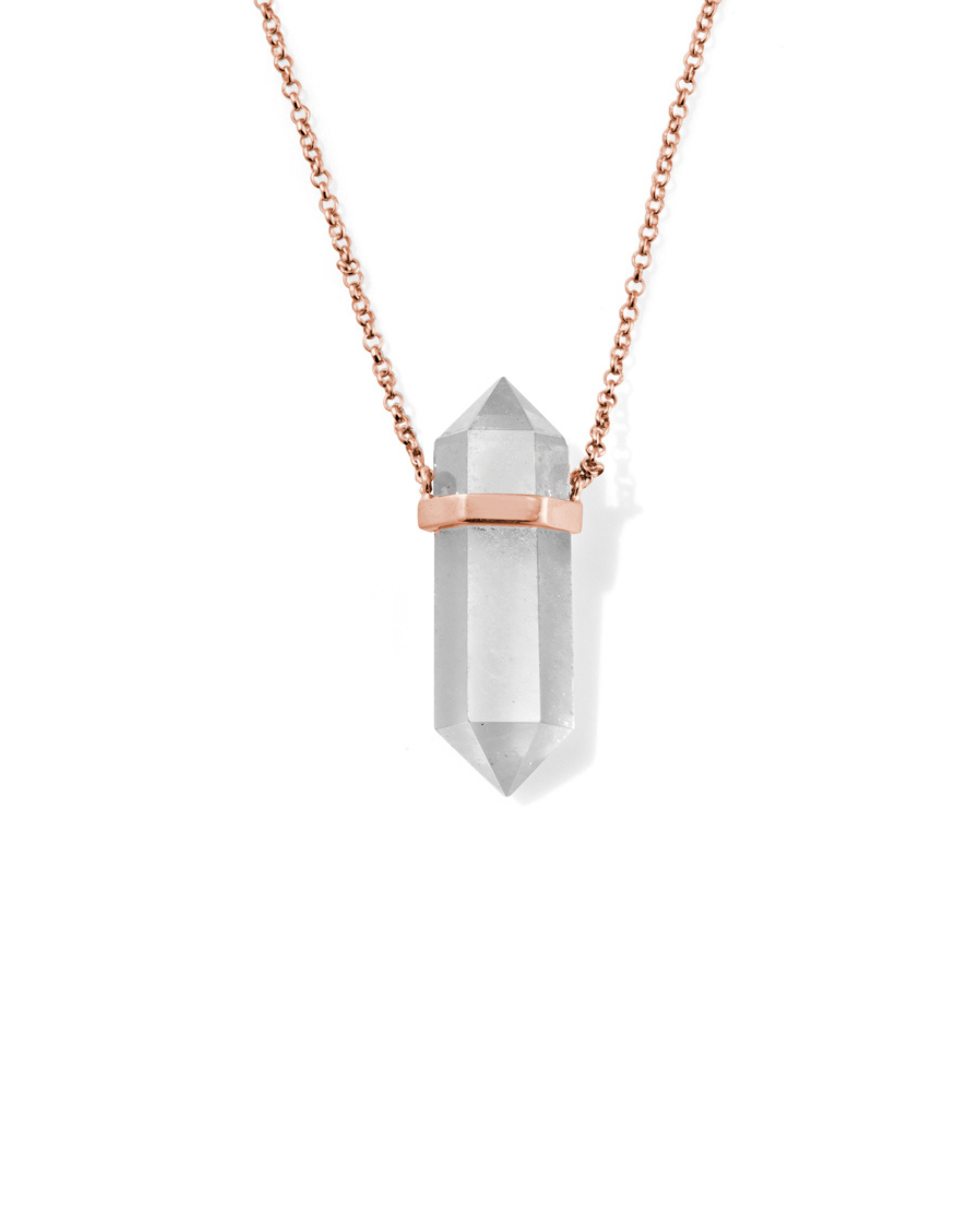 Mystic Waters Clear Quartz Rose Gold Close 