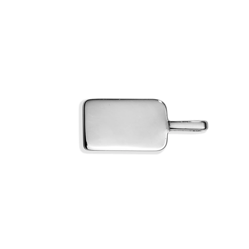 small rectangle plaque | engravable engraving preview