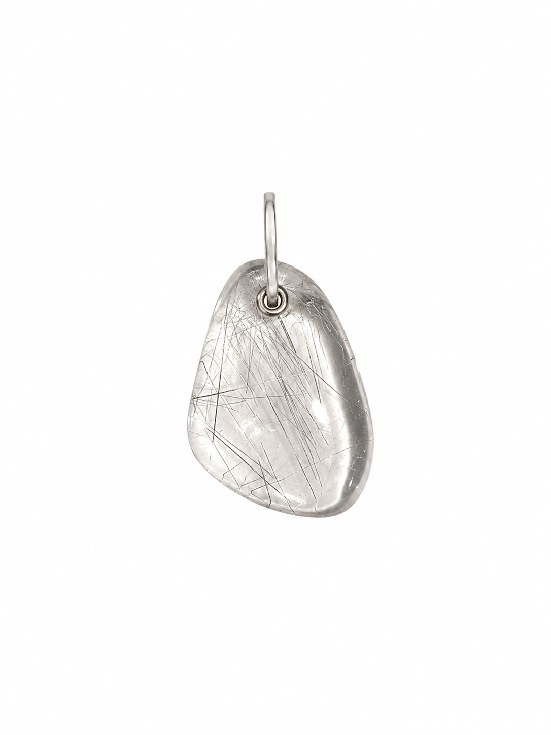 one of a kind charm | rutilated quartz #3 | 925 sterling silver