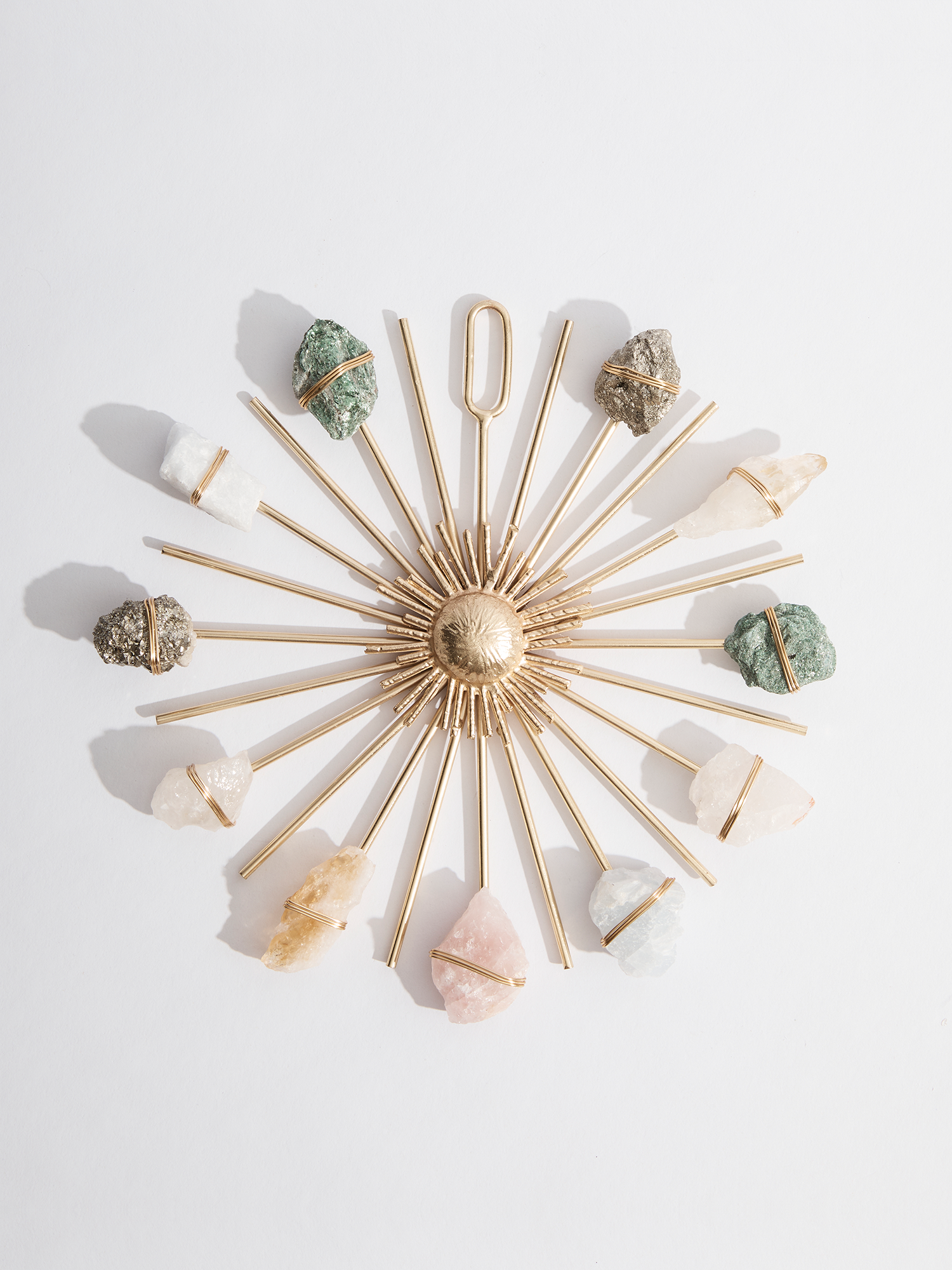 rainbow sunburst healing crystal grid | ariana ost