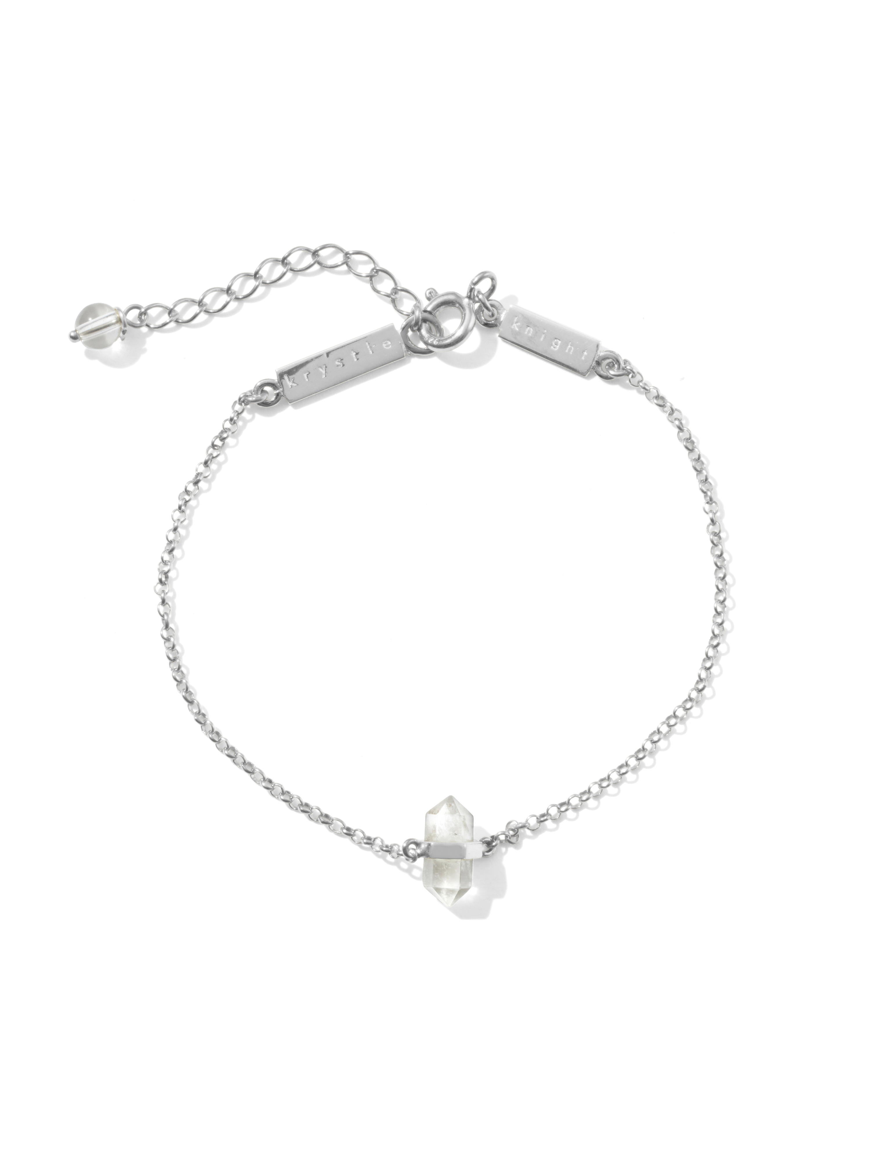calming quartz bracelet | clear quartz