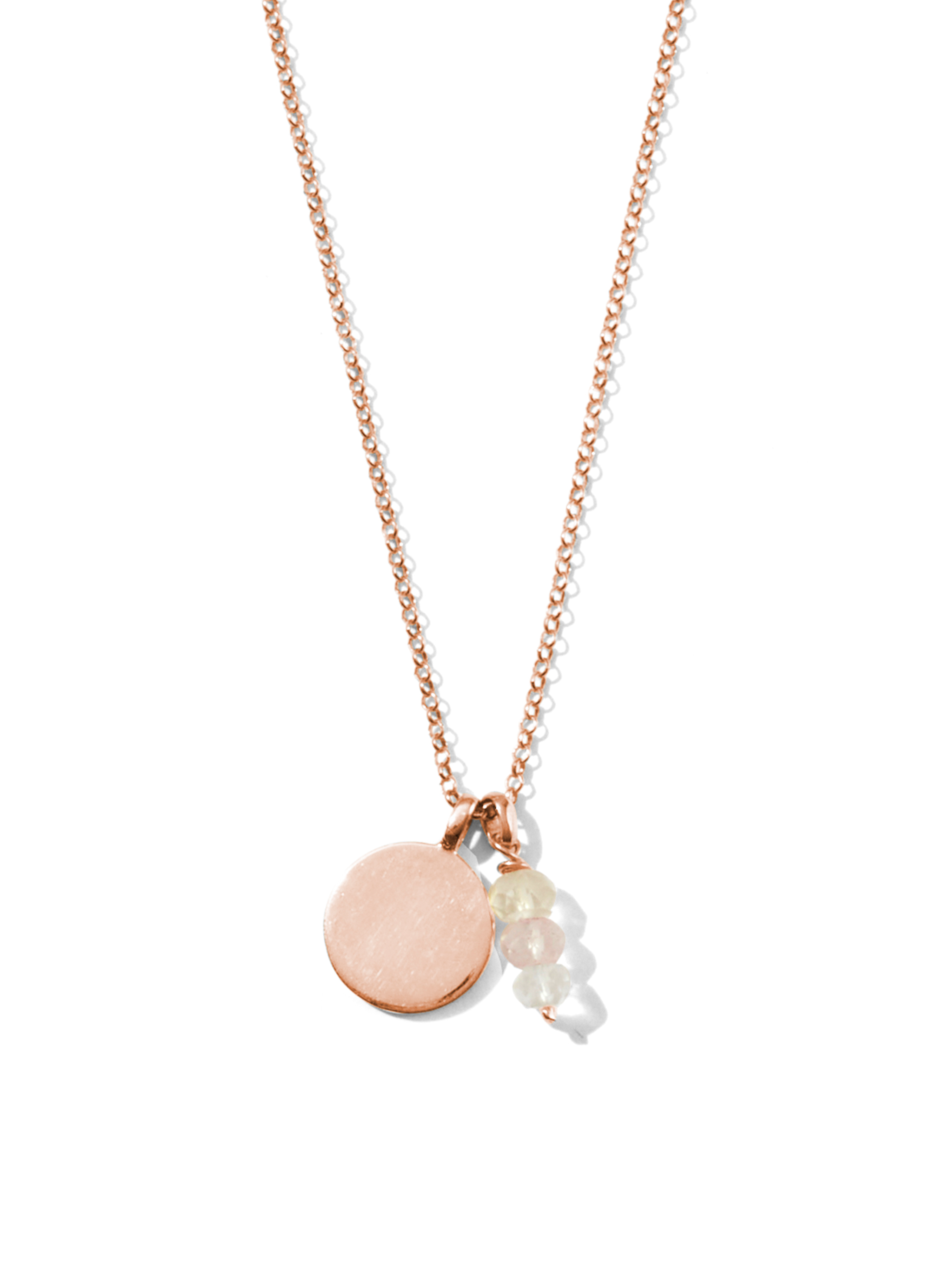 self-love necklace | rose quartz
