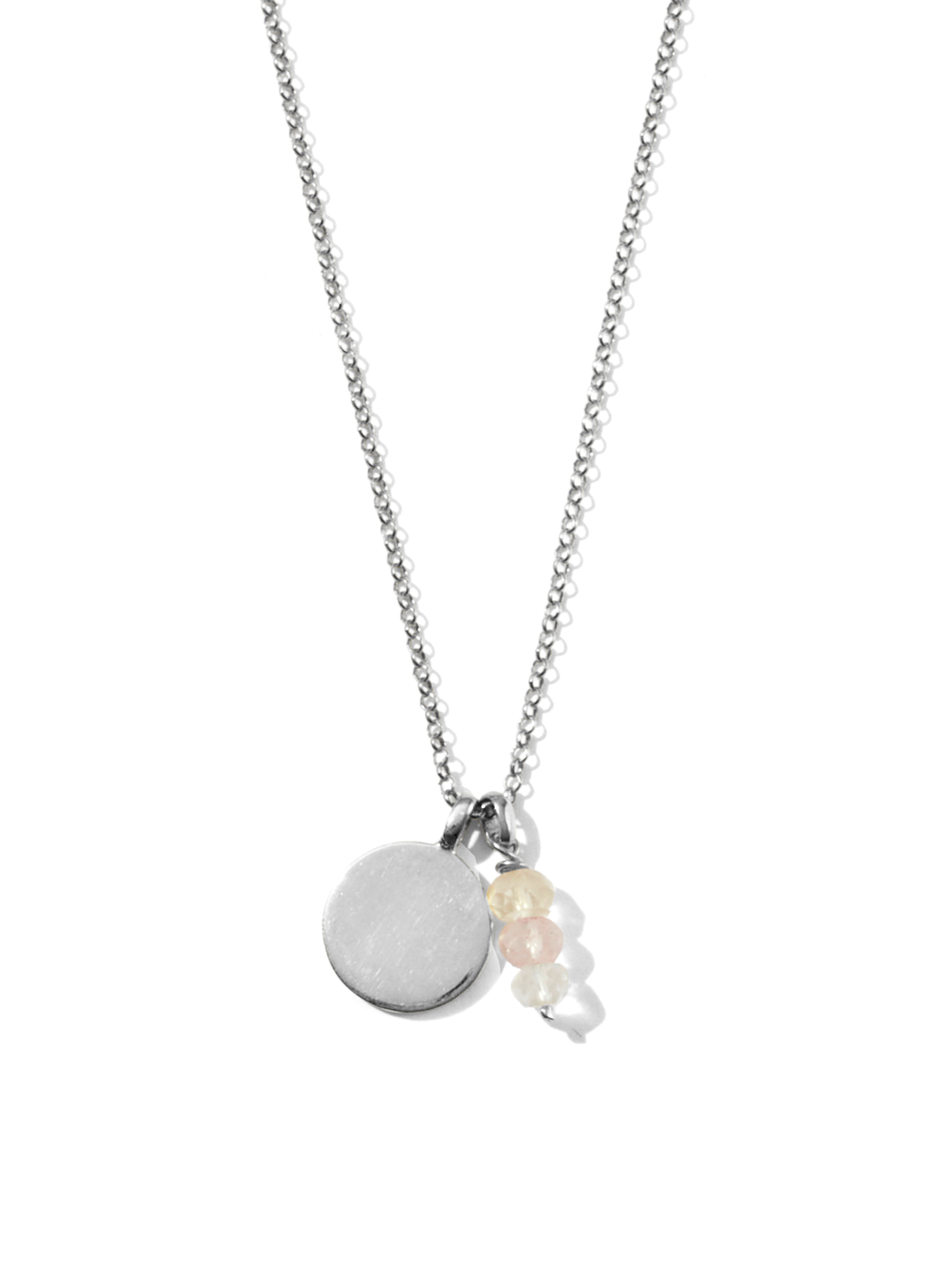 self-love necklace | rose quartz