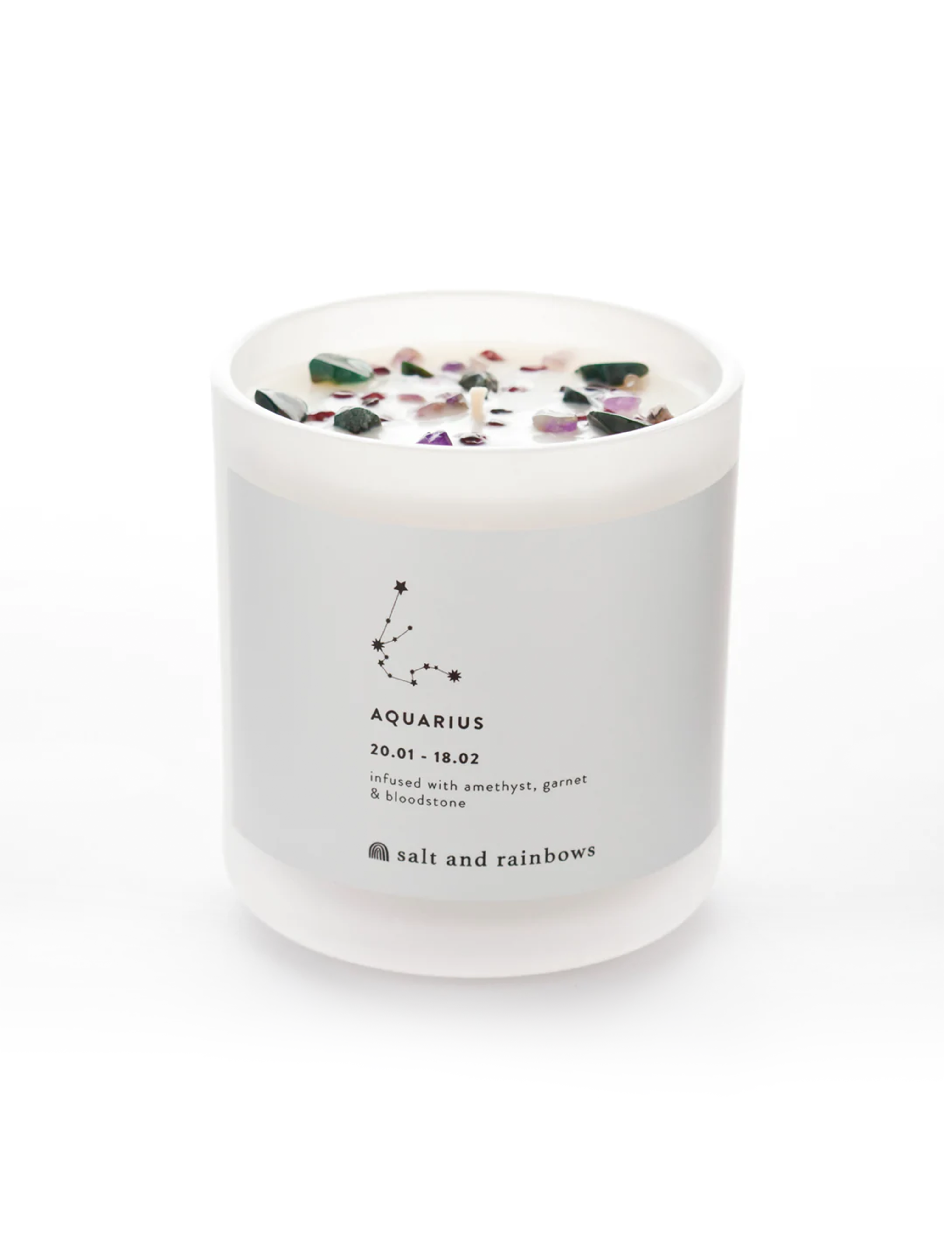 astrology candle | salt and rainbows (ALL ZODIACS)