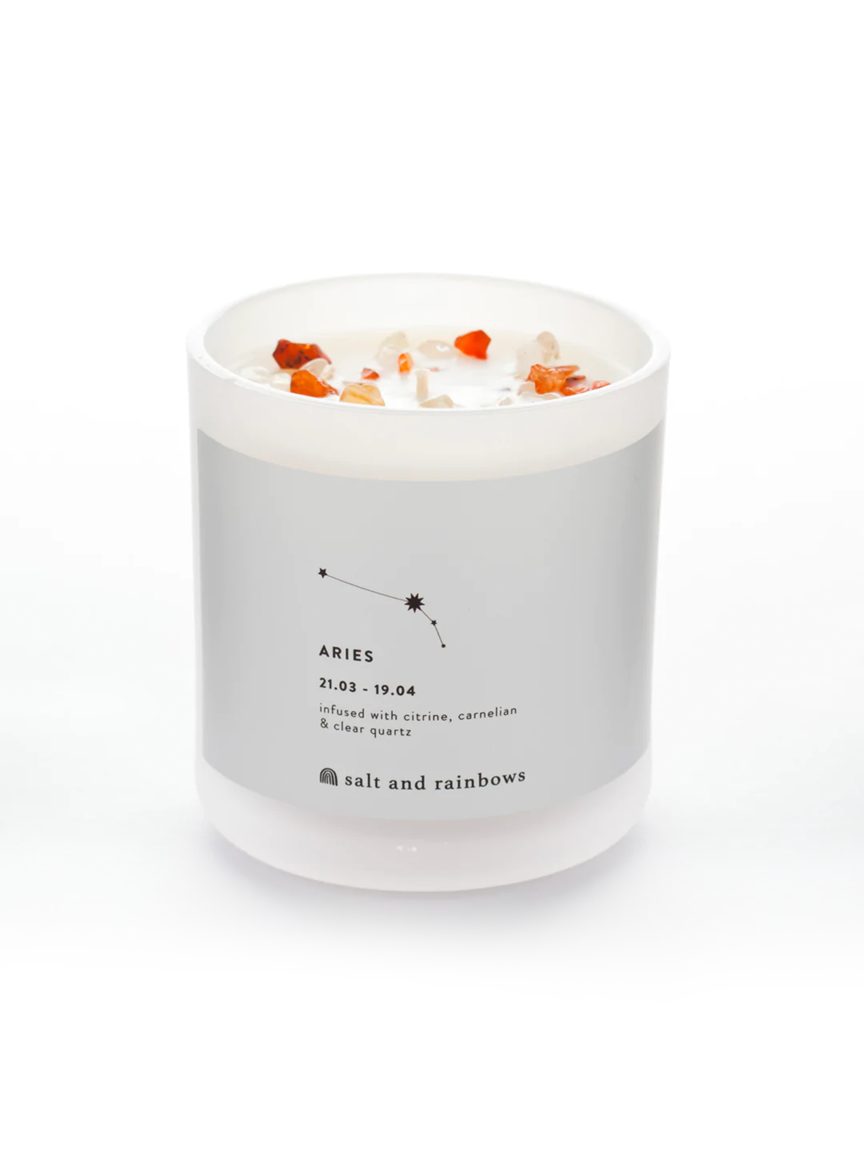 astrology candle | salt and rainbows (ALL ZODIACS)