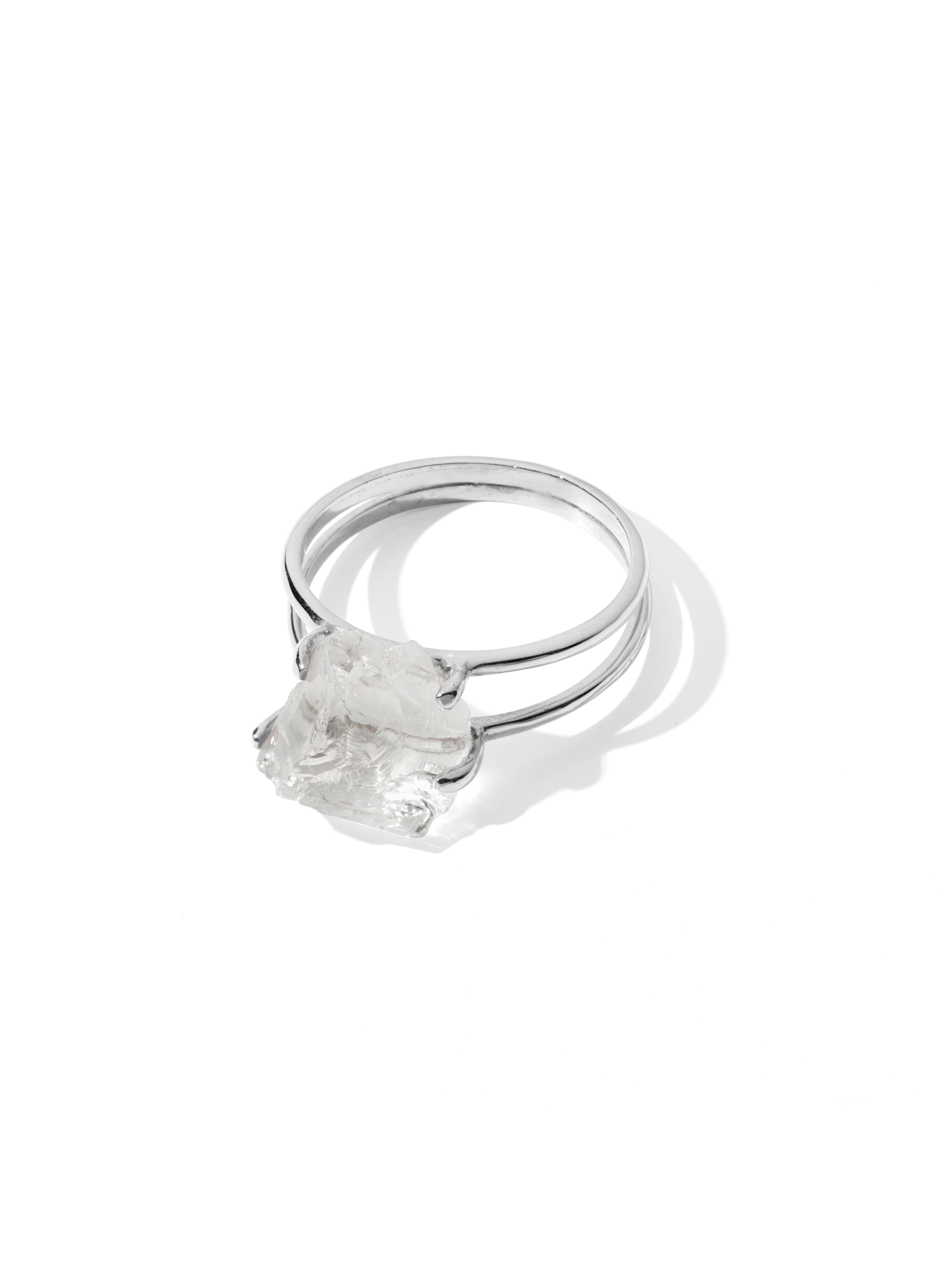 azalea ring | clear quartz