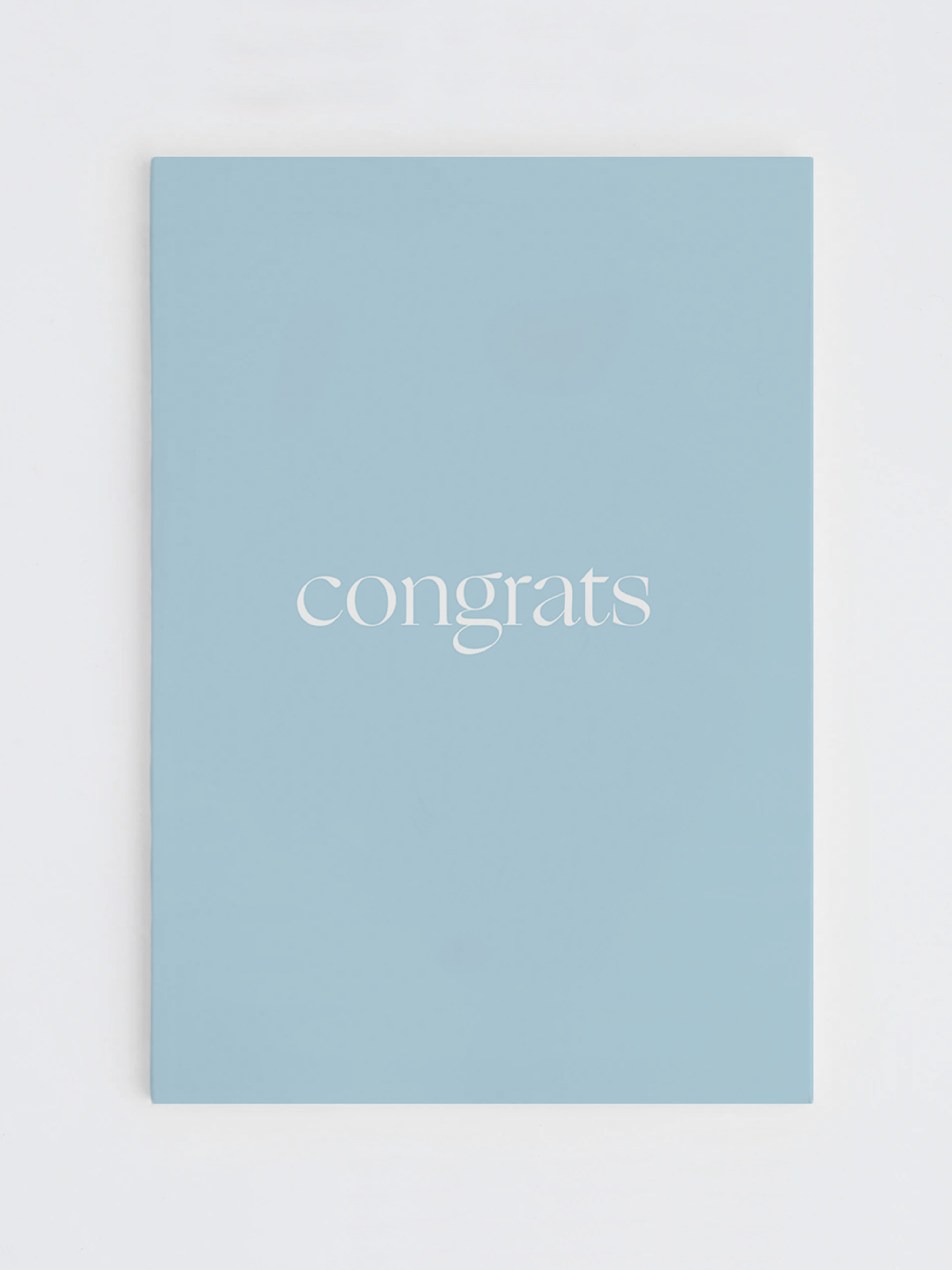 congrats card