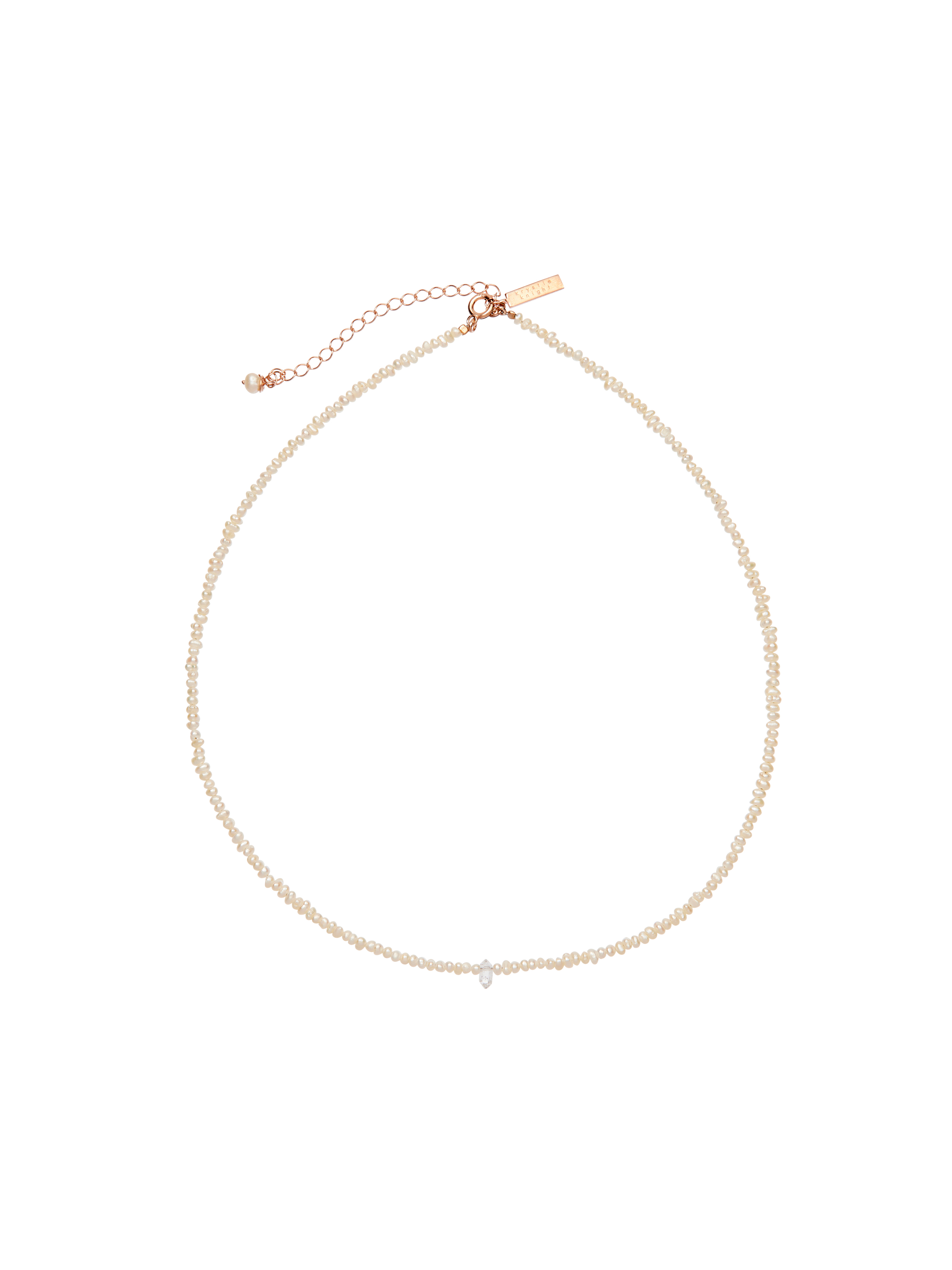 purity necklace | herkimer